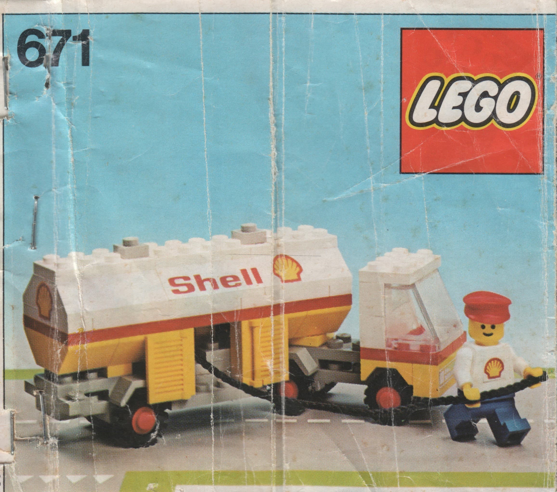 LEGO sættet Shell Fuel Tanker