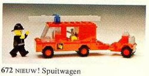 LEGO sættet Fire Emergency Van