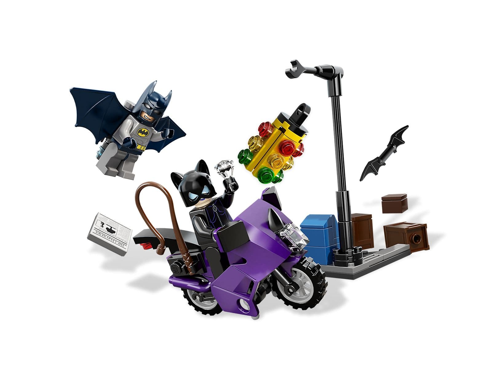 LEGO sættet Catwoman Catcycle City Chase