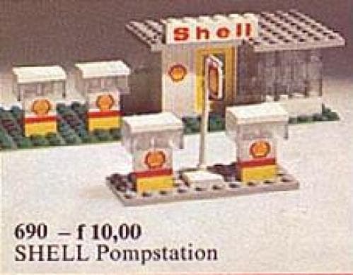 LEGO sættet Shell Station