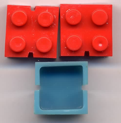 LEGO sættet Single 2 x 2 Brick (ABB)