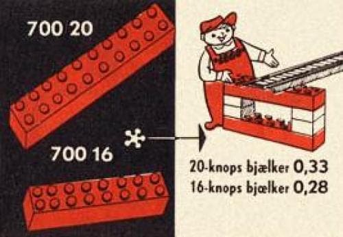 LEGO sættet Individual 2 x 8 Bricks
