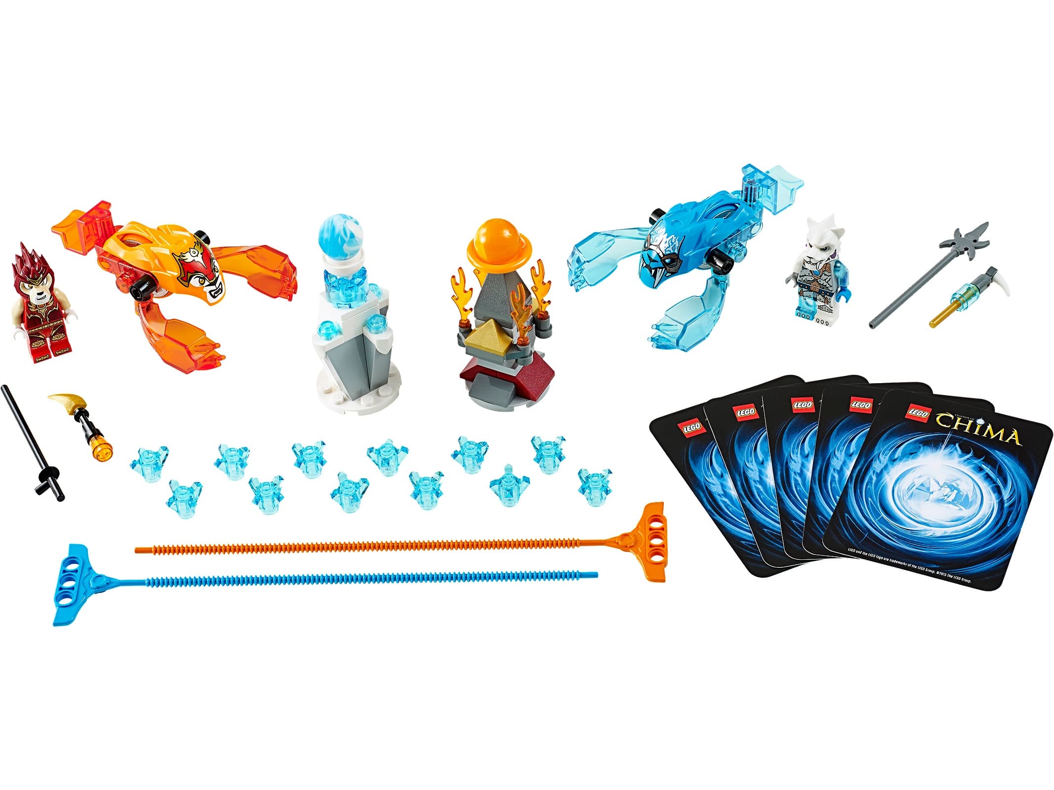LEGO sættet Fire vs. Ice