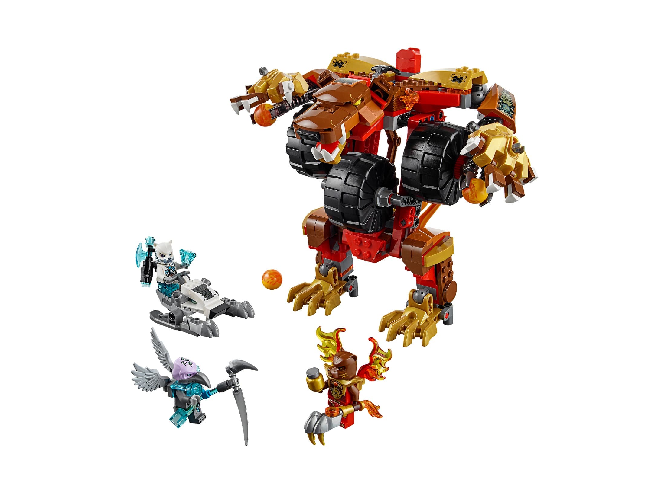 LEGO sættet Bladvic's Rumble Bear