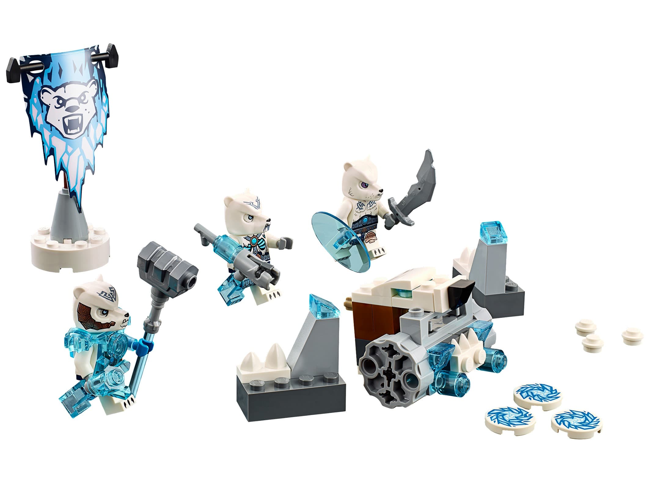 LEGO sættet Ice Bear Tribe Pack