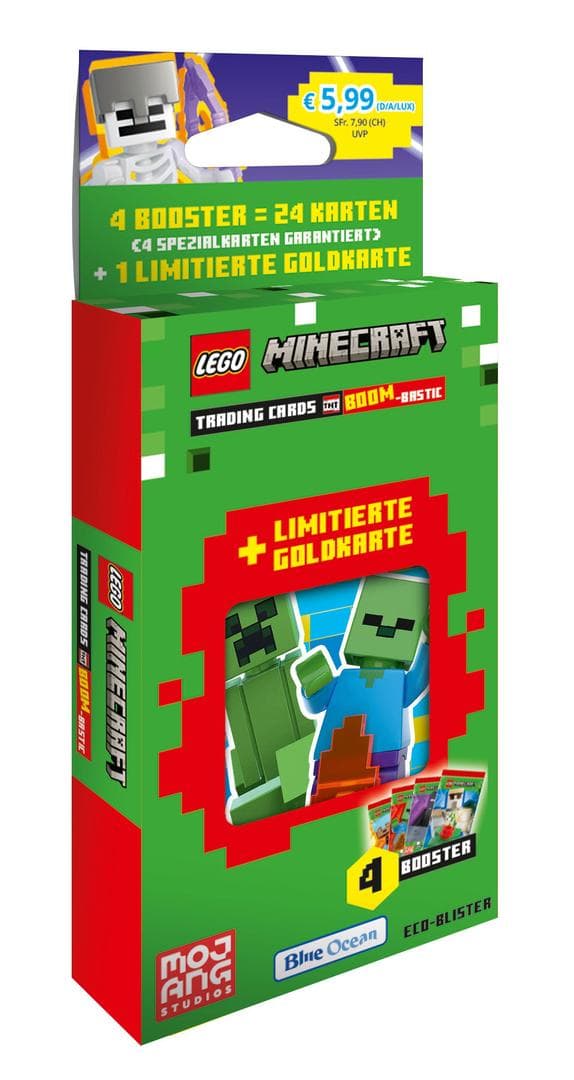 LEGO sættet Minecraft Trading Cards Series 2: Boom-Bastic - Eco-Blister (German Version)