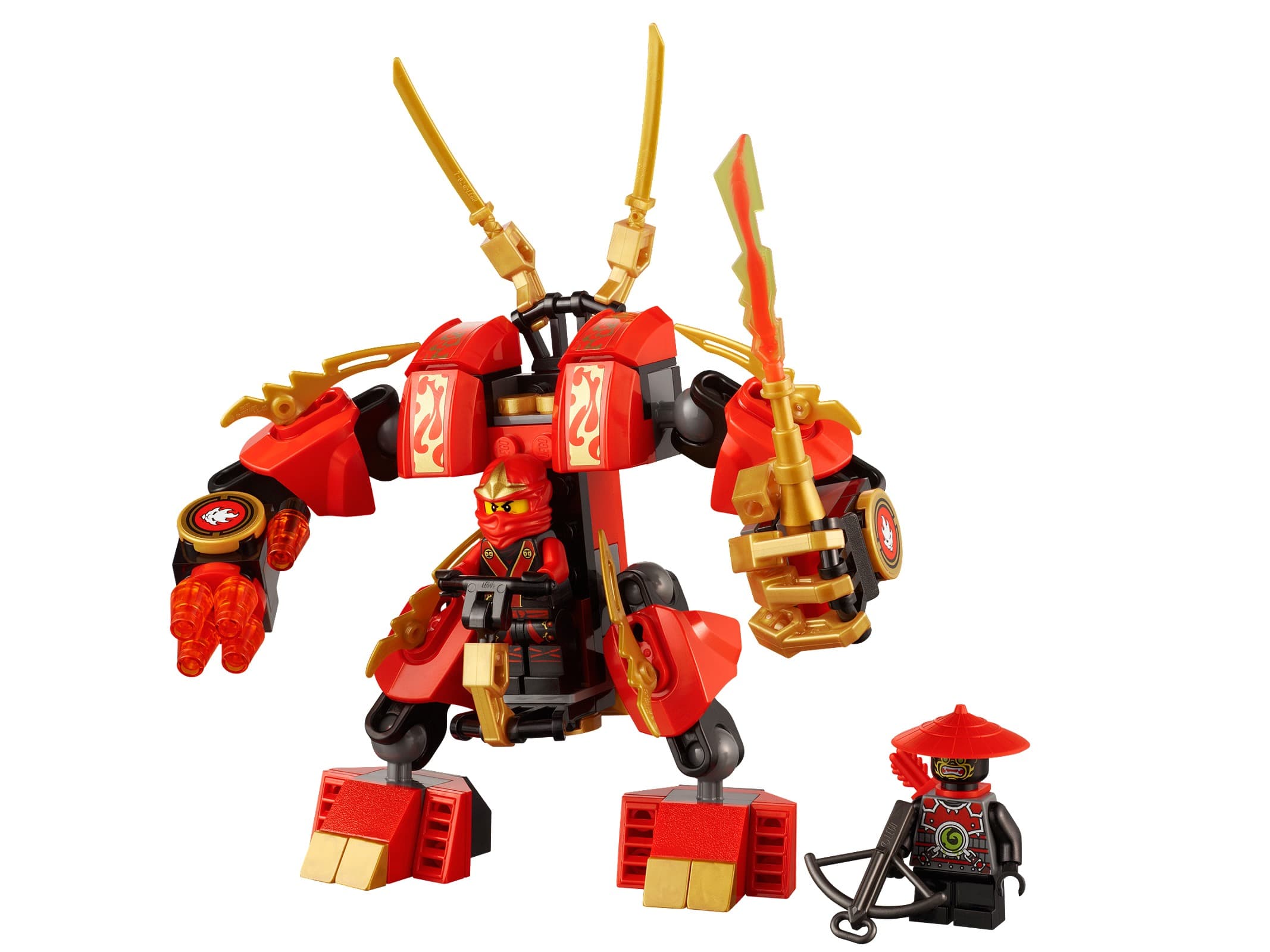 LEGO sættet Kai's Fire Mech