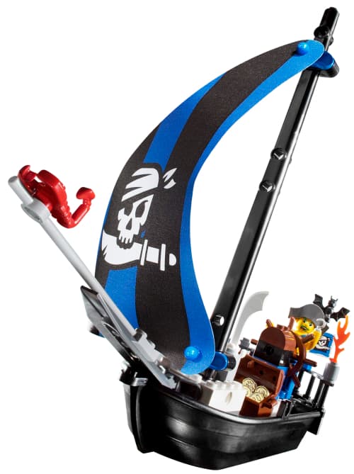 LEGO sættet Captain Kragg's Pirate Boat