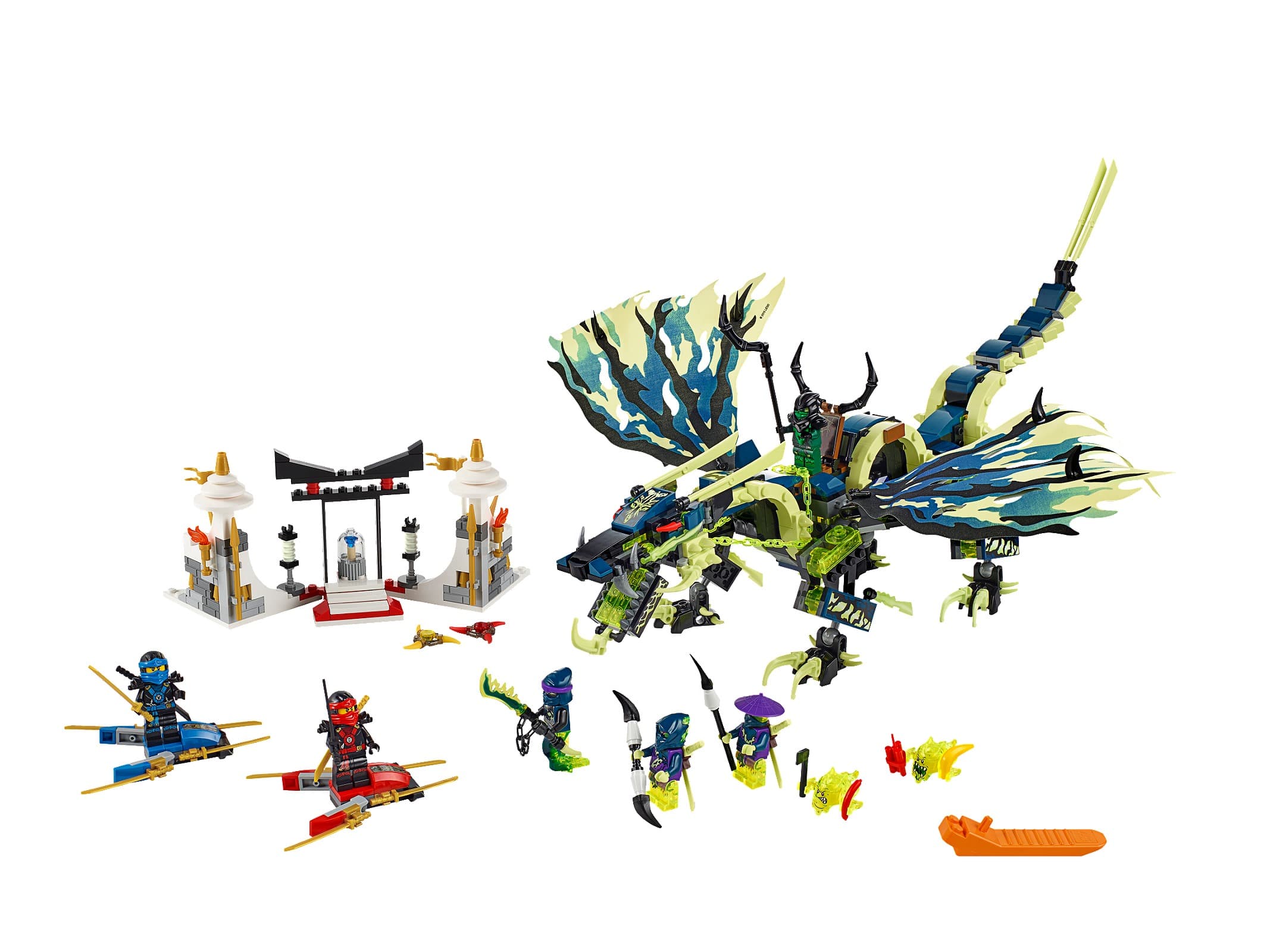 LEGO sættet Attack of the Morro Dragon
