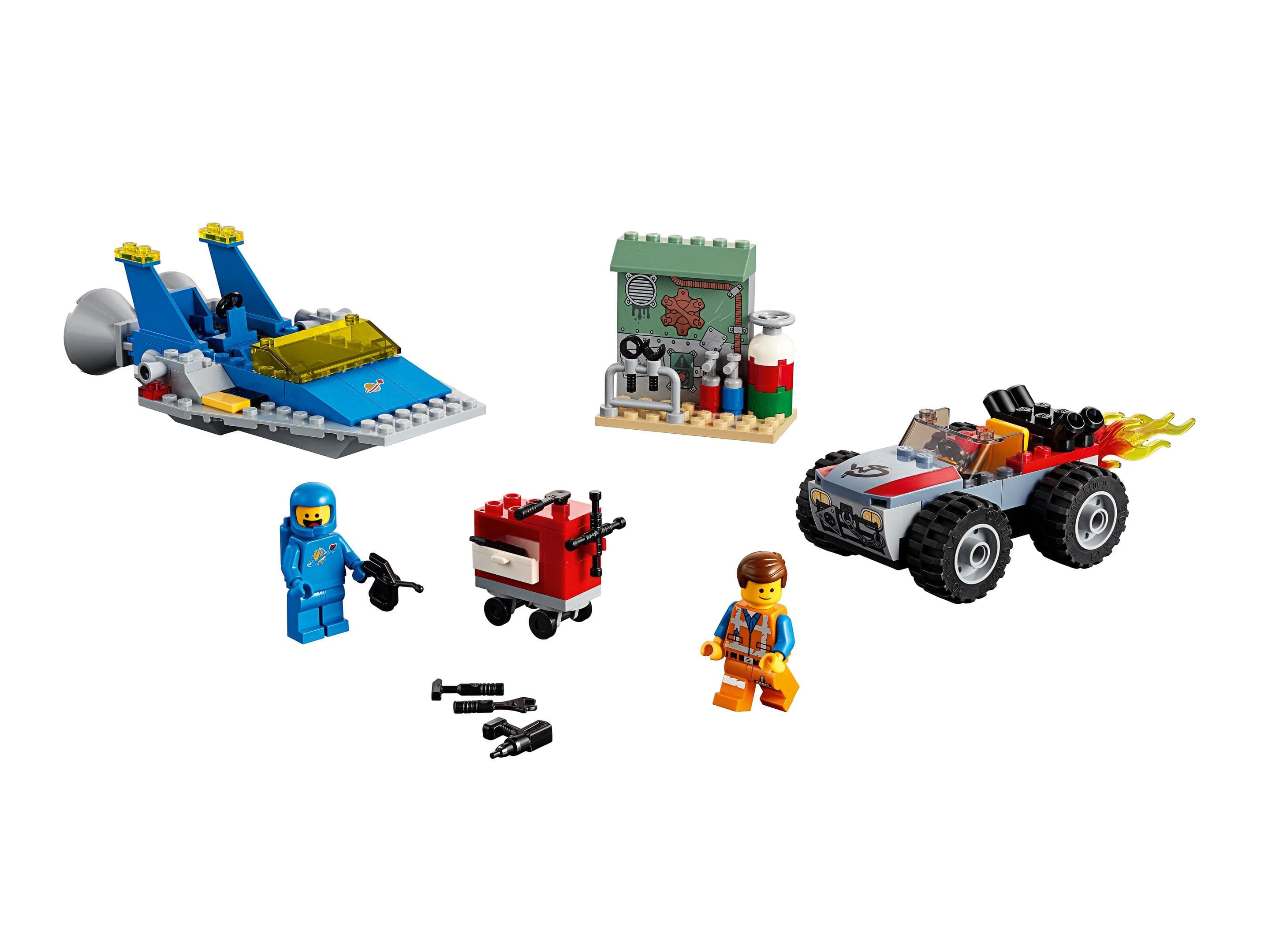 LEGO sættet Emmet and Benny's 'Build and Fix' Workshop!