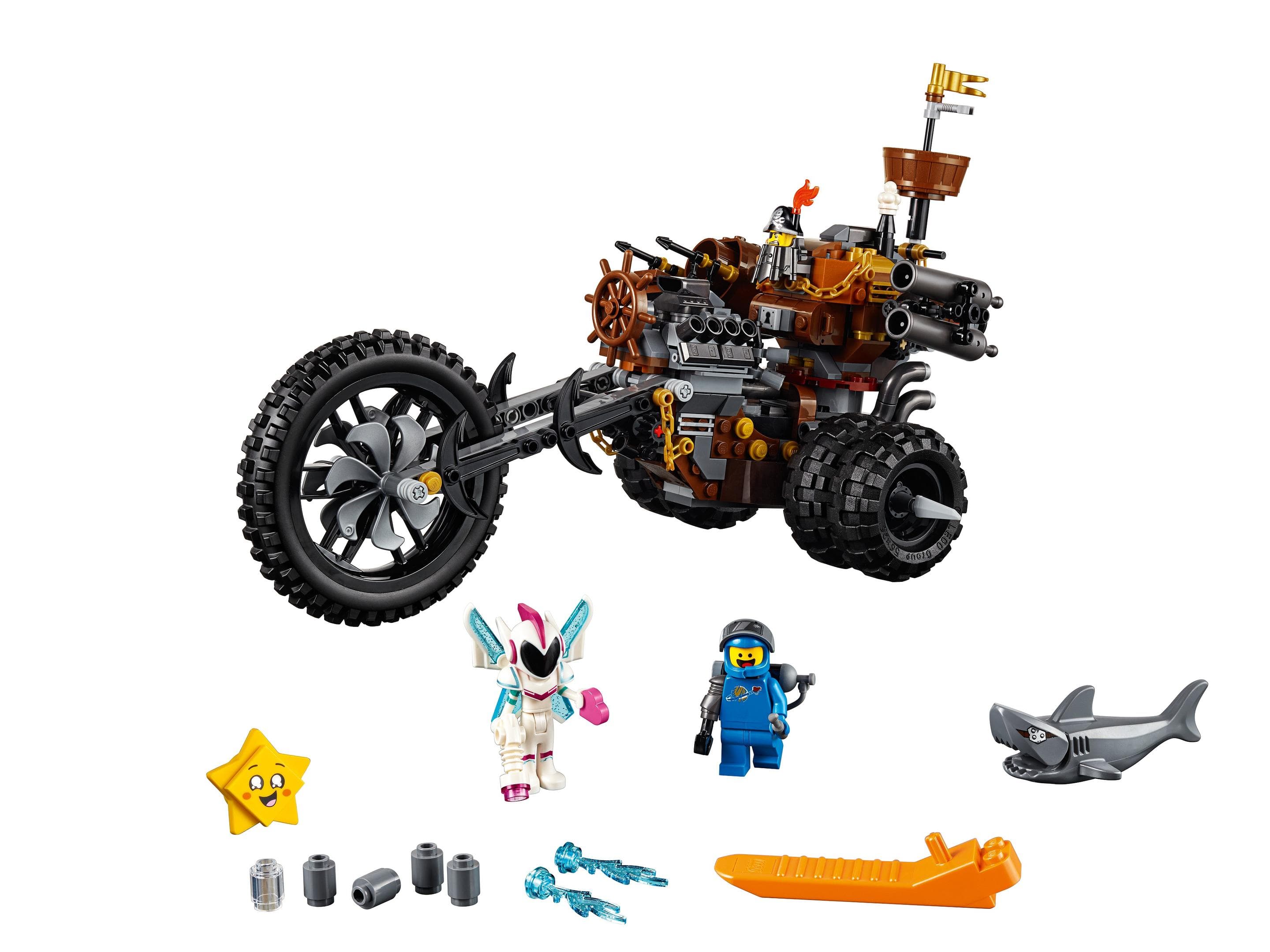 LEGO sættet MetalBeard's Heavy Metal Motor Trike!