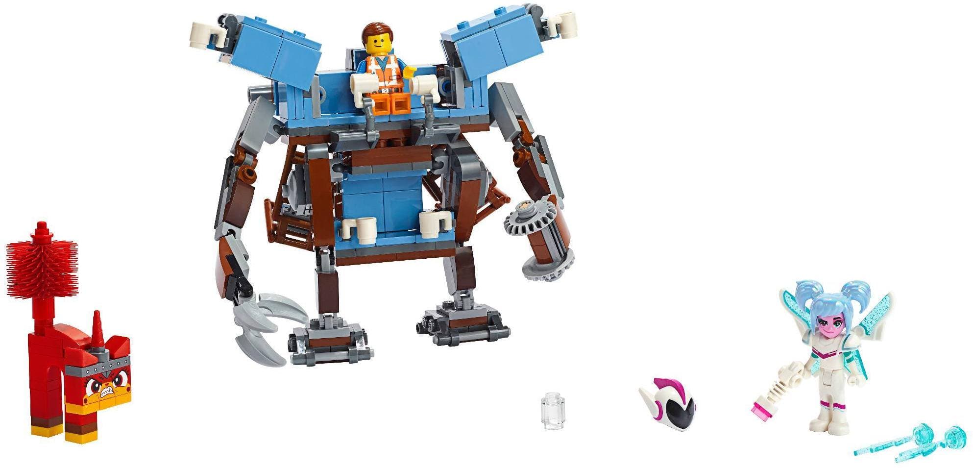 LEGO sættet Emmet's Triple-Decker Couch Mech