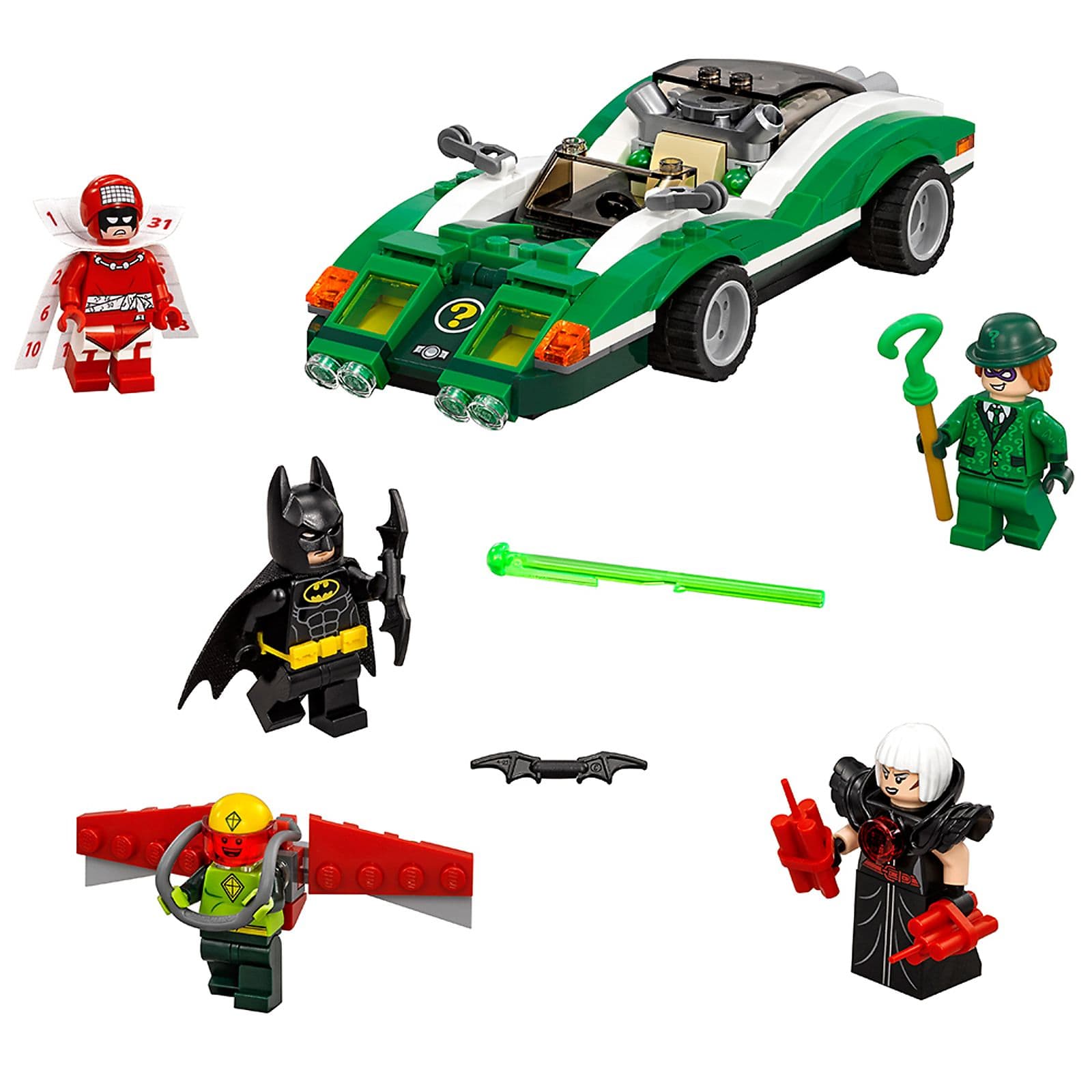 LEGO sættet The Riddler Riddle Racer
