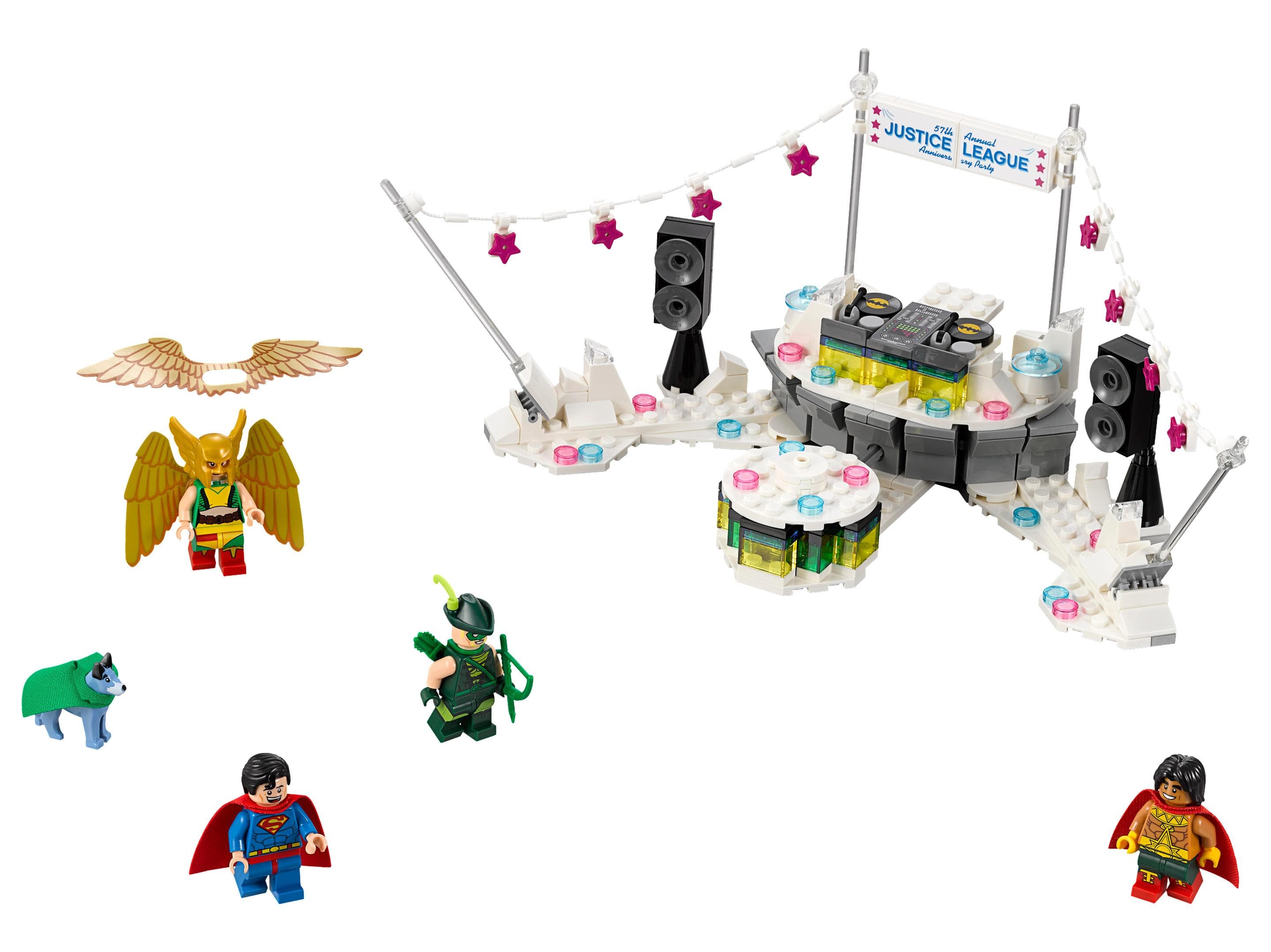 LEGO sættet The Justice League Anniversary Party