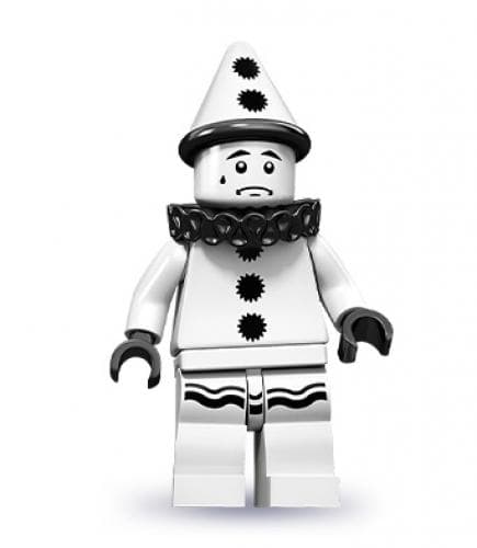 LEGO sættet Sad Clown