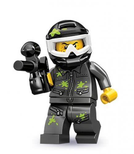 LEGO sættet Paintball Player