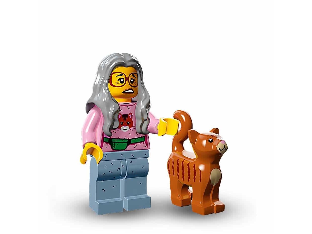 LEGO sættet Mrs Scratchen-Post
