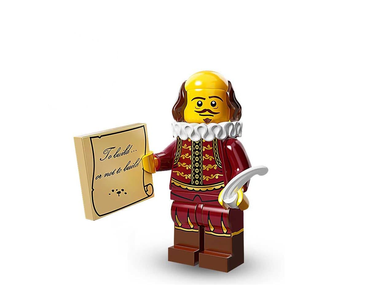 LEGO sættet William Shakespeare