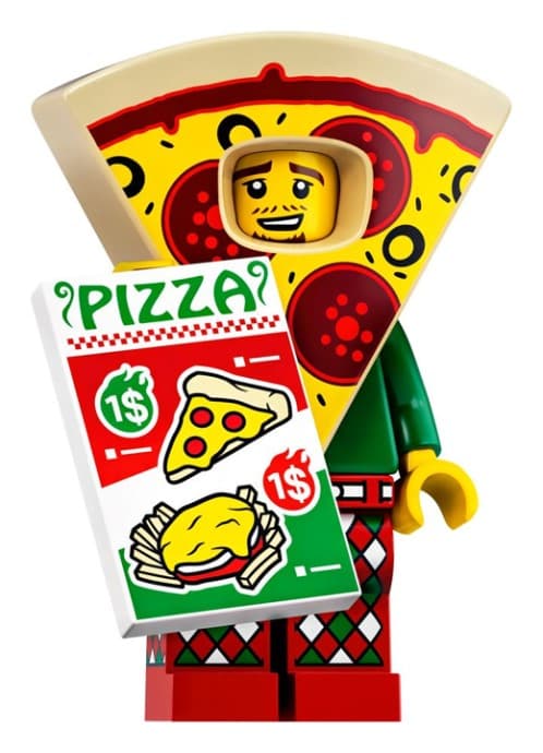 LEGO sættet Pizza Costume Guy