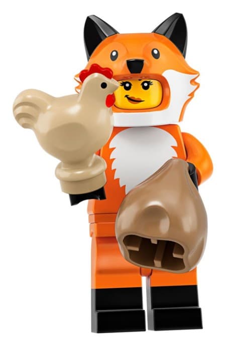 LEGO sættet Fox Costume Girl