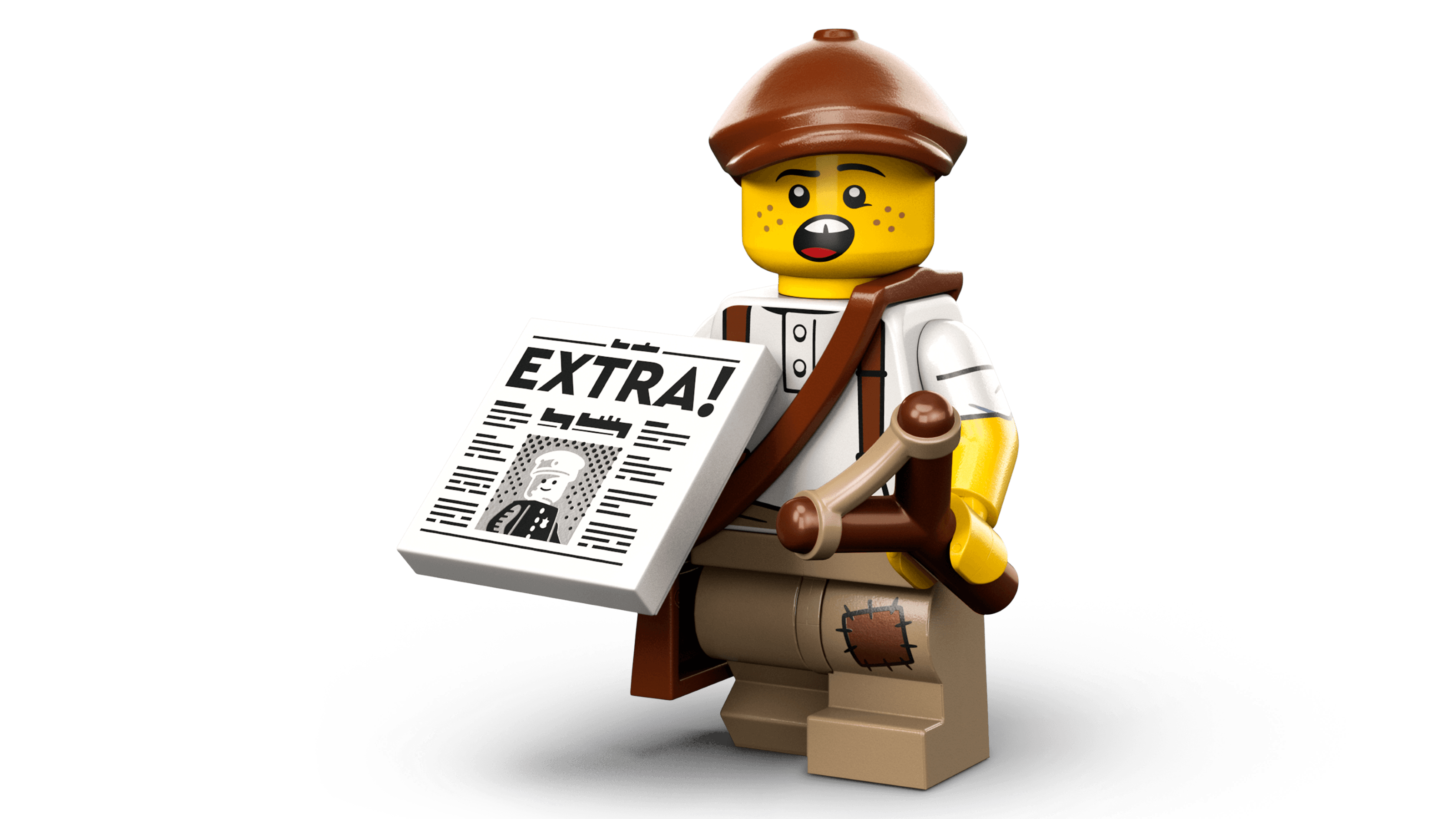 LEGO sættet Newspaper Kid