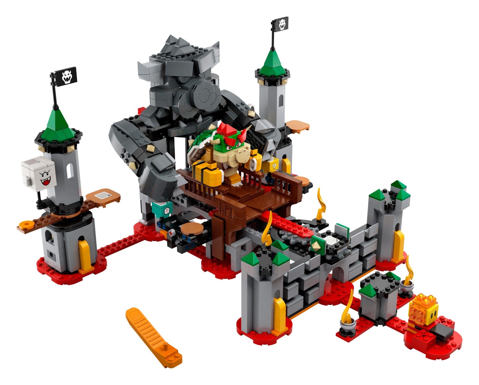 LEGO sættet Bowser's Castle Boss Battle Expansion Set