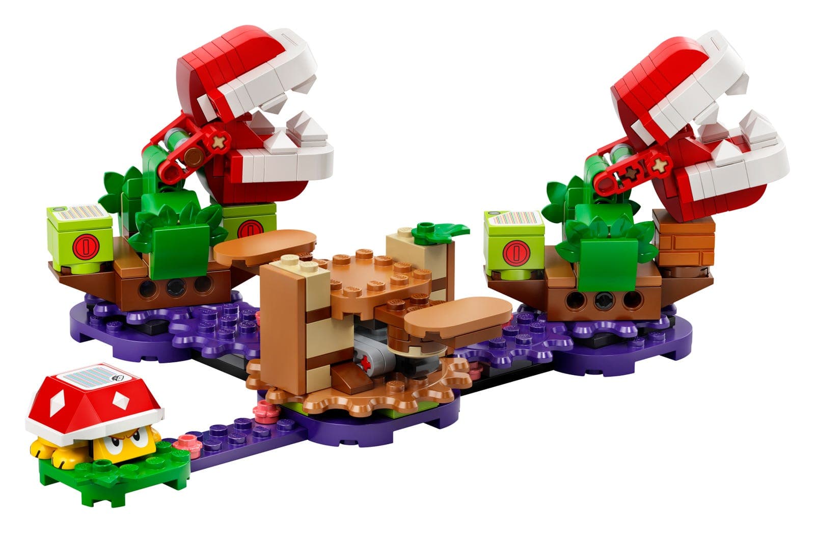 LEGO sættet Piranha Plant Puzzling Challenge Expansion Set