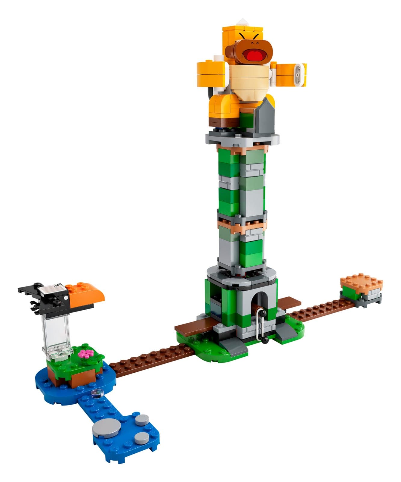 LEGO sættet Boss Sumo Bro Topple Tower Expansion Set