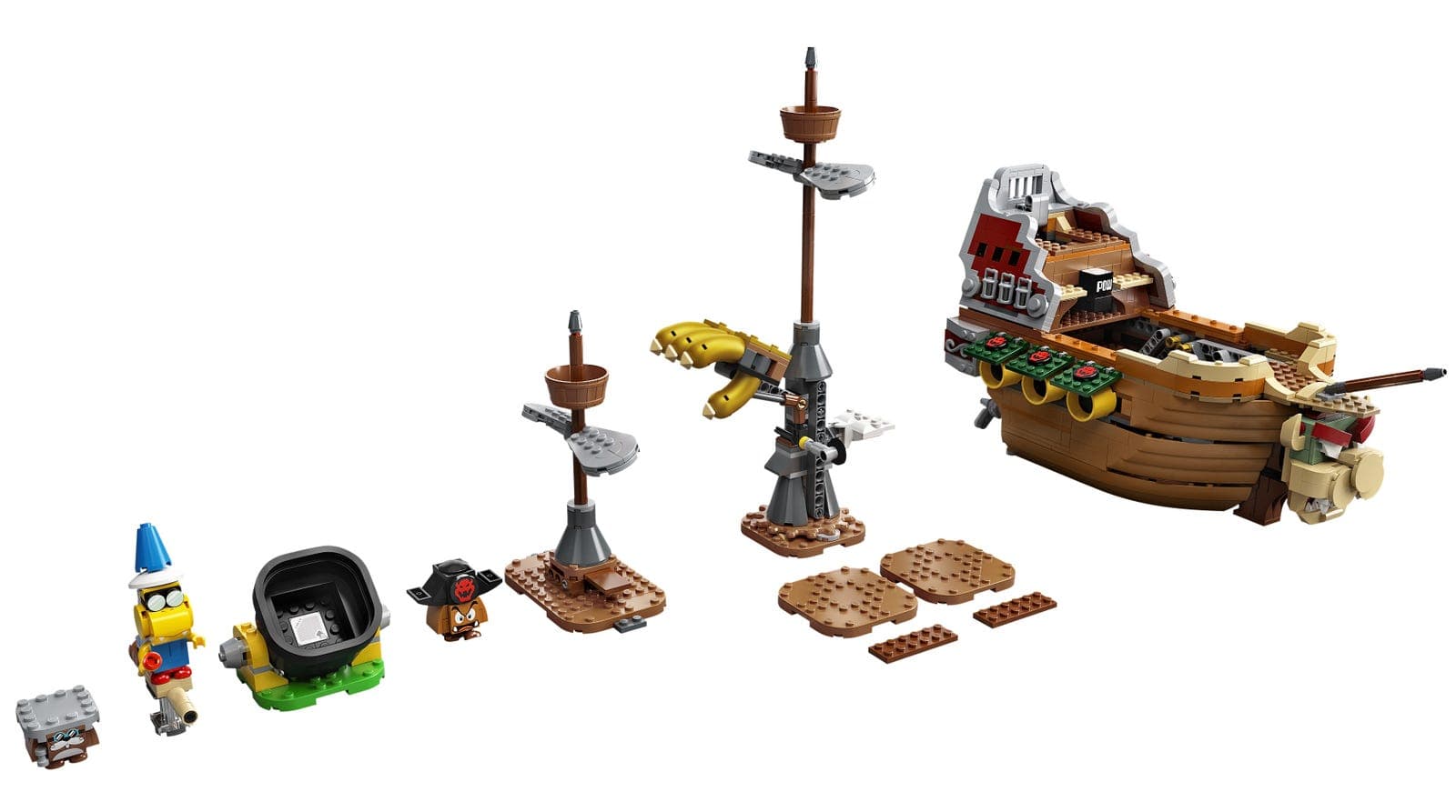 LEGO sættet Bowser's Airship Expansion Set