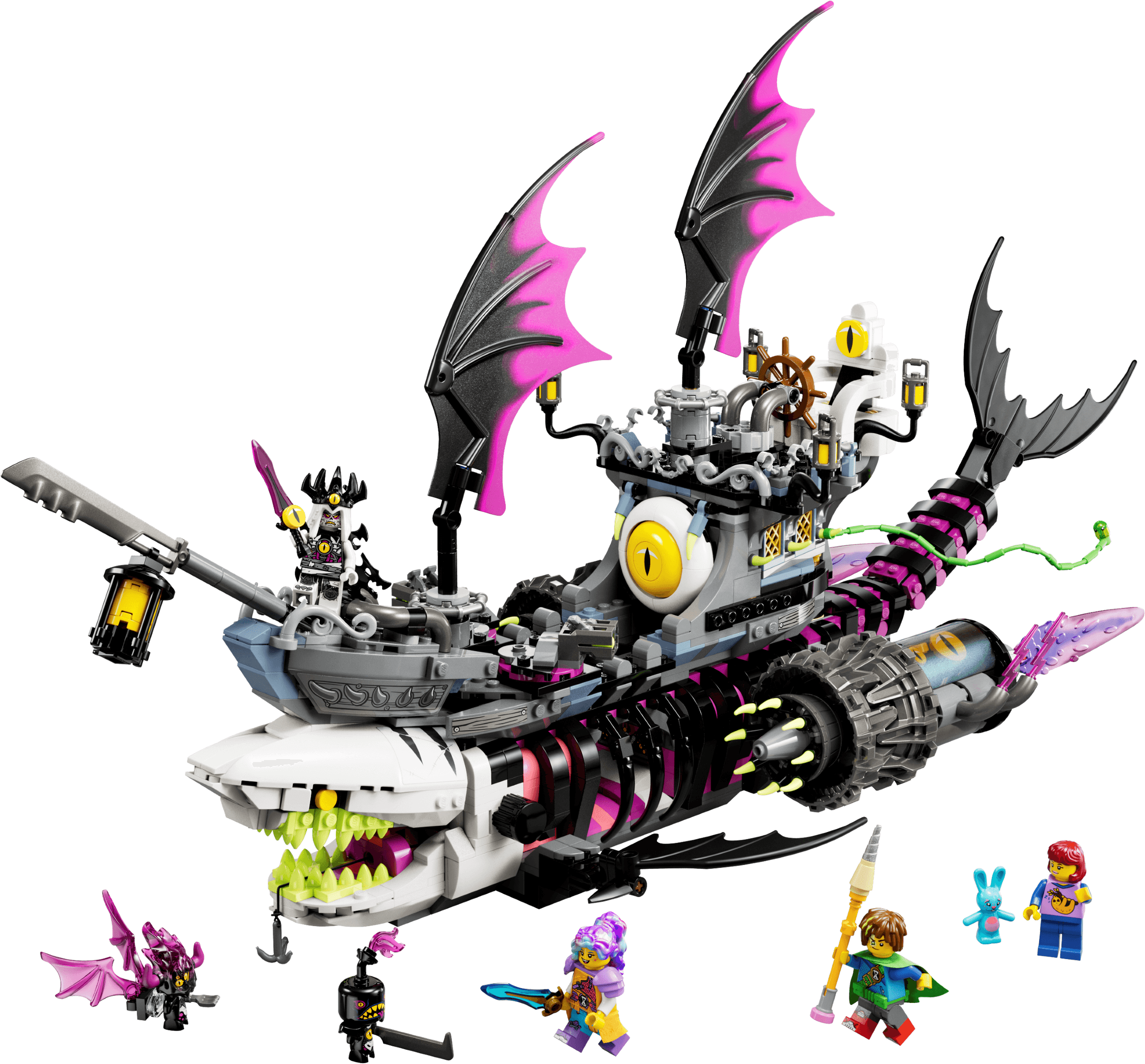 LEGO sættet Nightmare Shark Ship