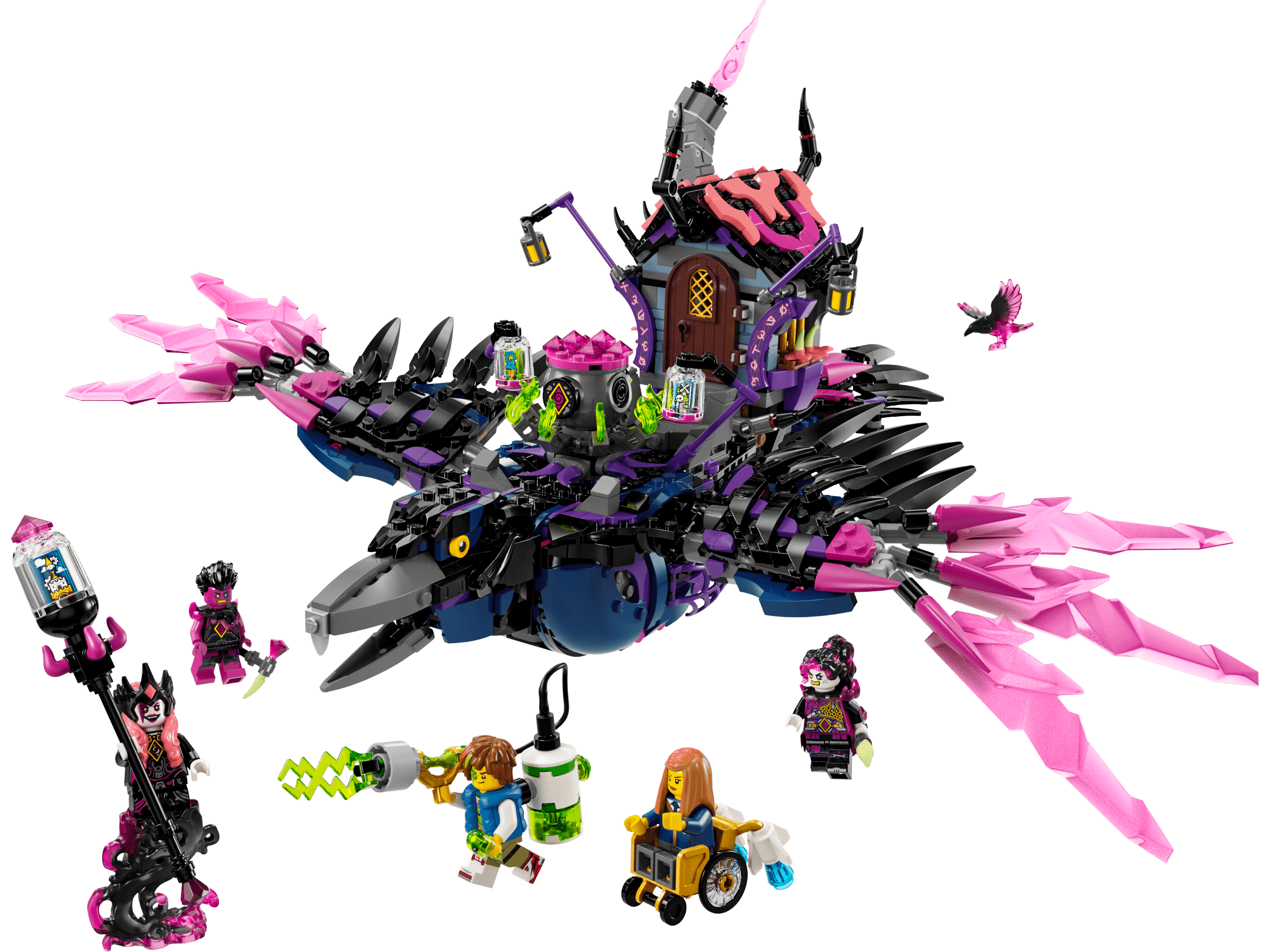 LEGO sættet The Never Witch's Midnight Raven