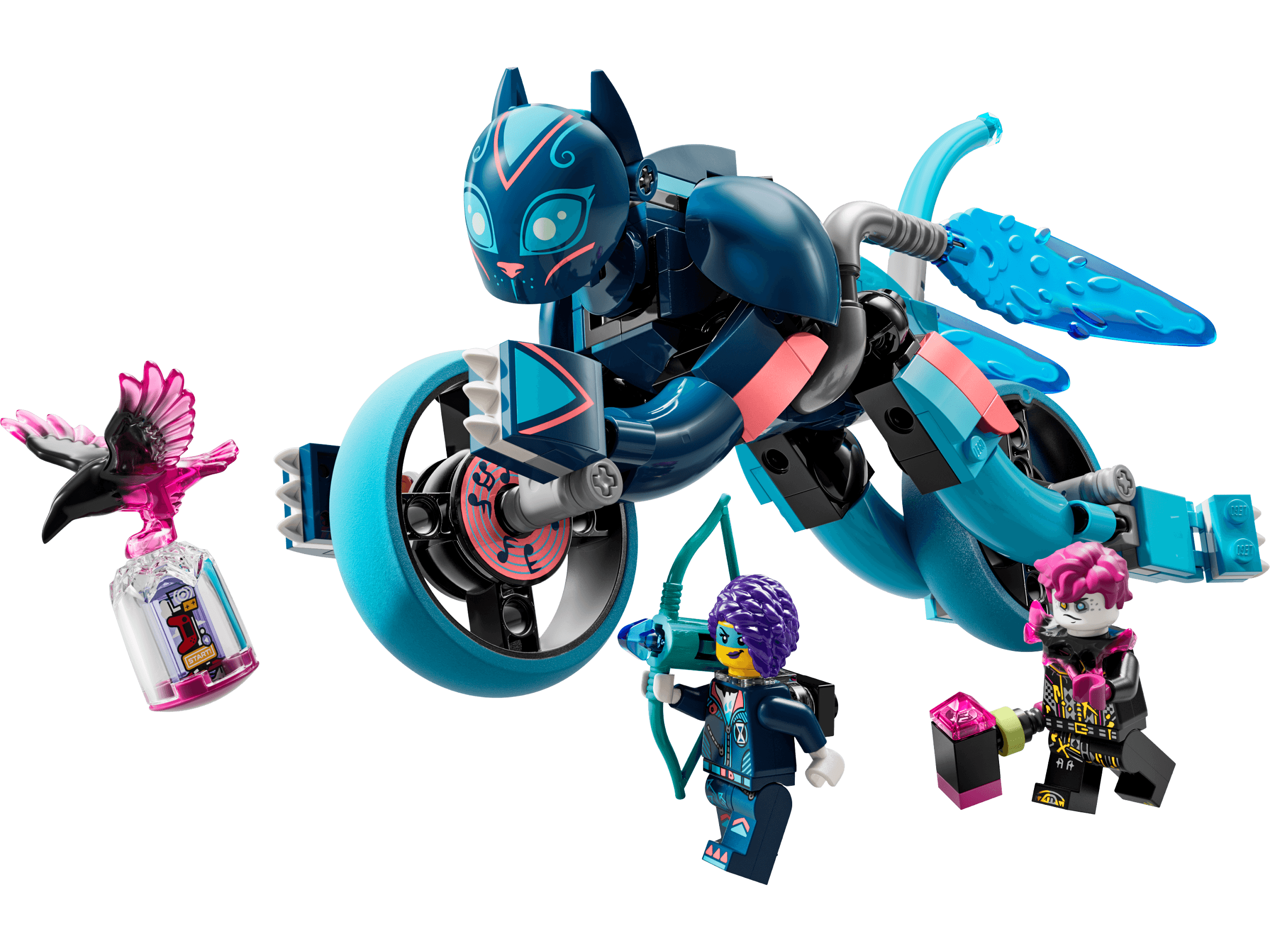 LEGO sættet Zoey's Cat Motorcycle
