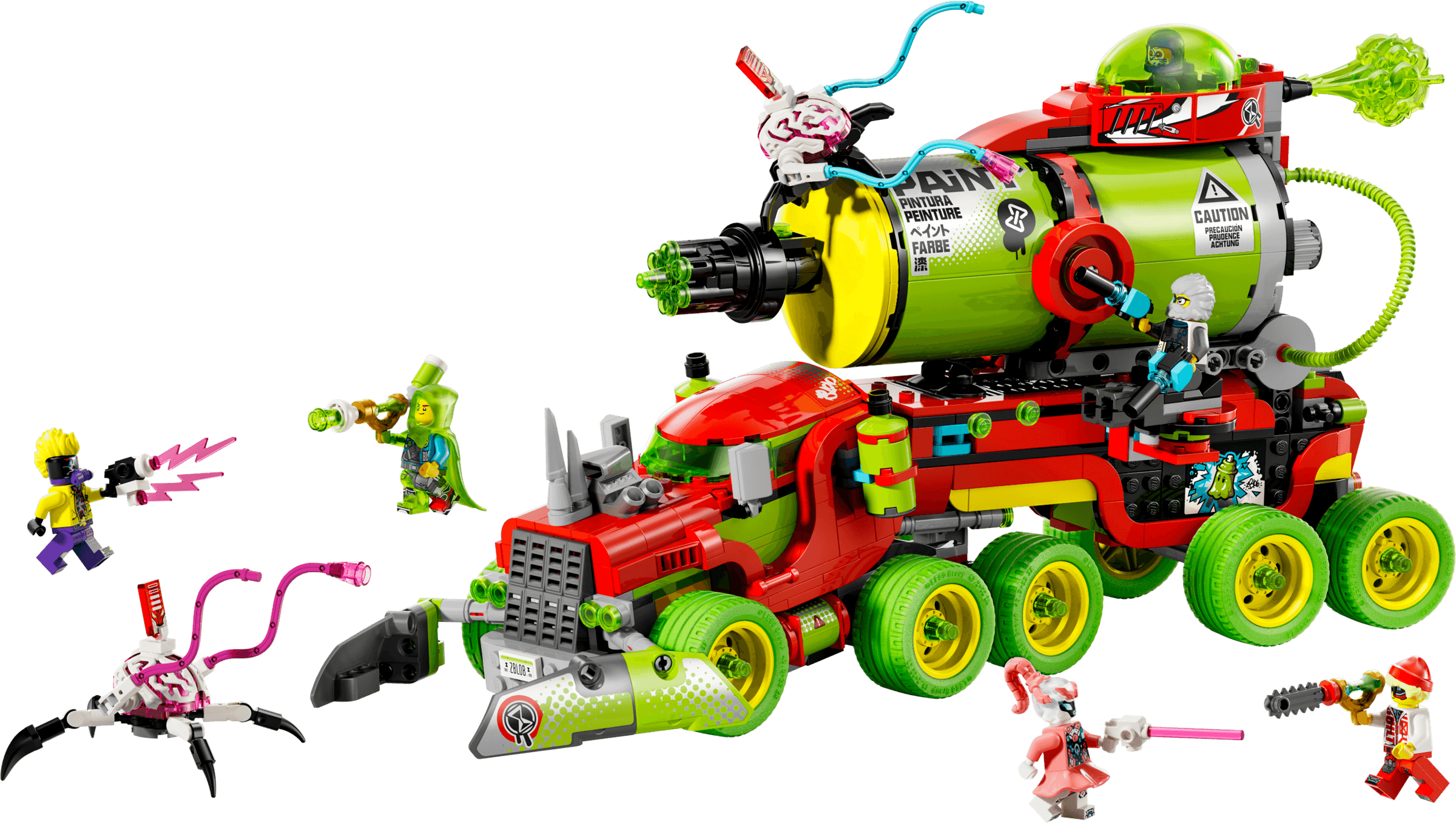 LEGO sættet Mateo's Spray Paint Truck