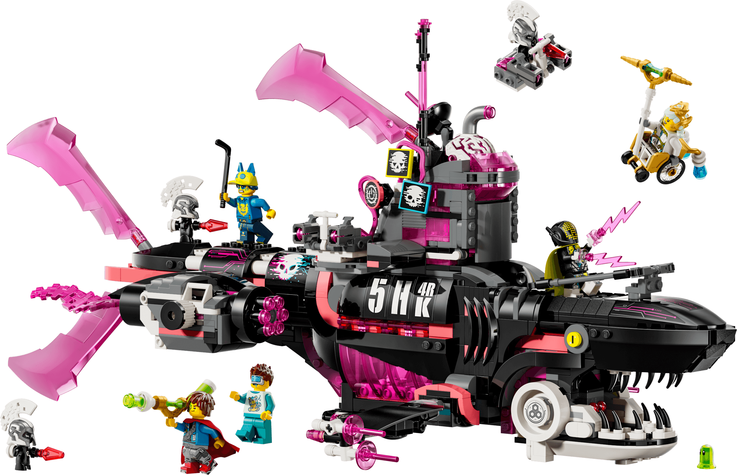 LEGO sættet Nightmare Shark Submarine