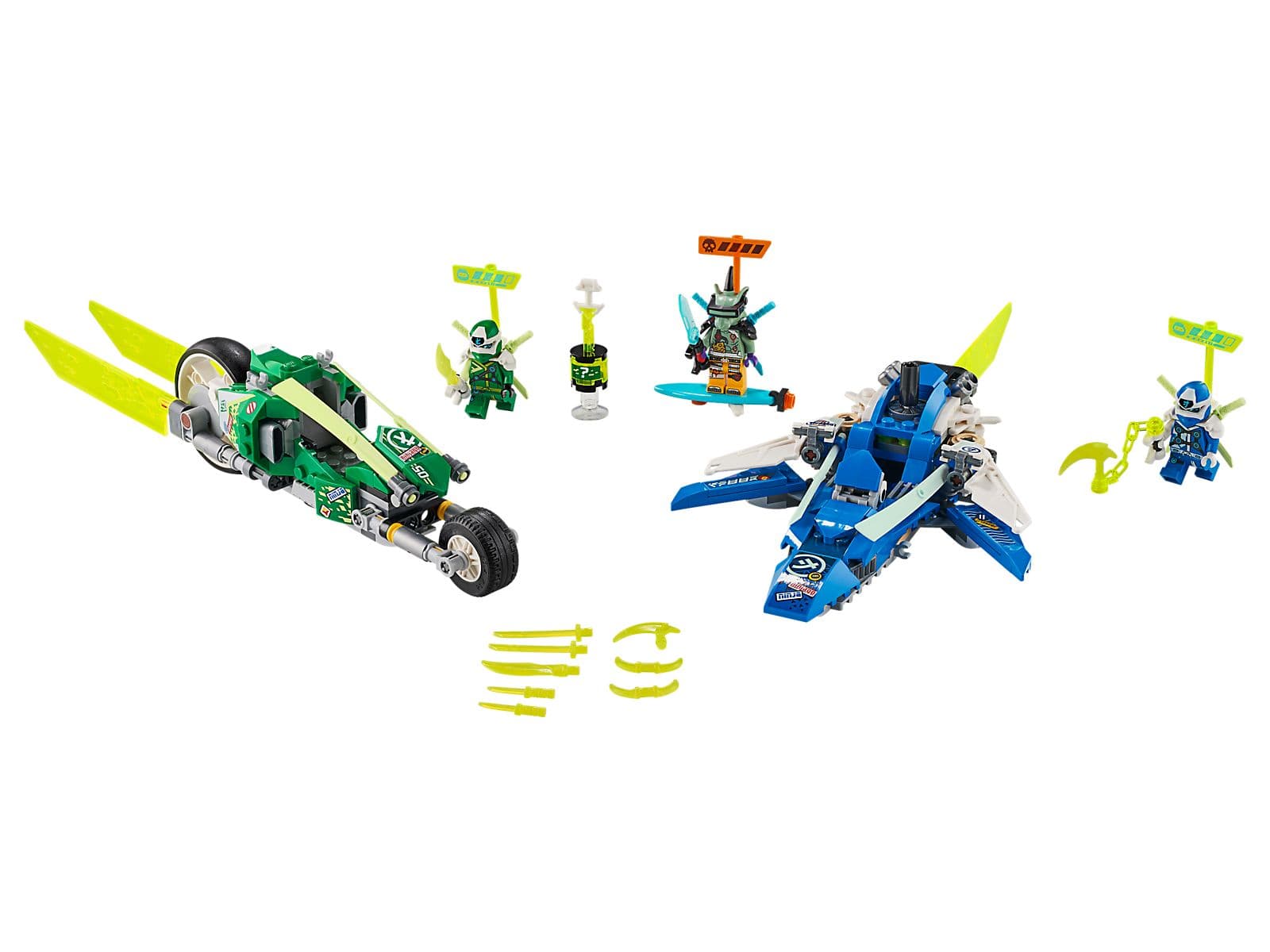LEGO sættet Jay and Lloyd's Velocity Racers