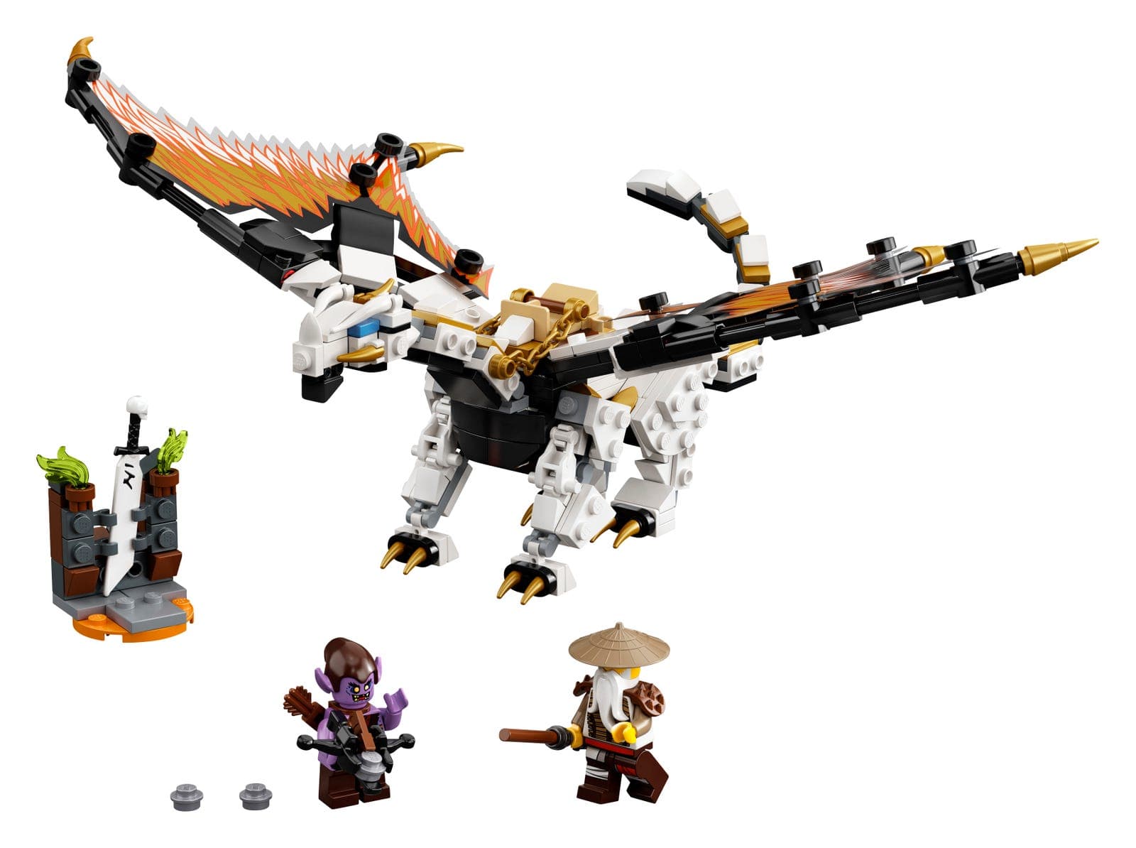 LEGO sættet Wu's Battle Dragon