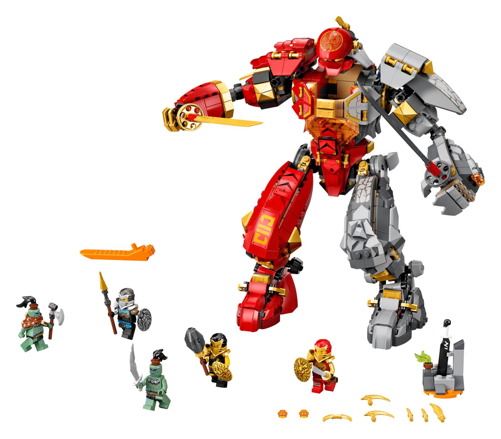 LEGO sættet Fire Stone Mech