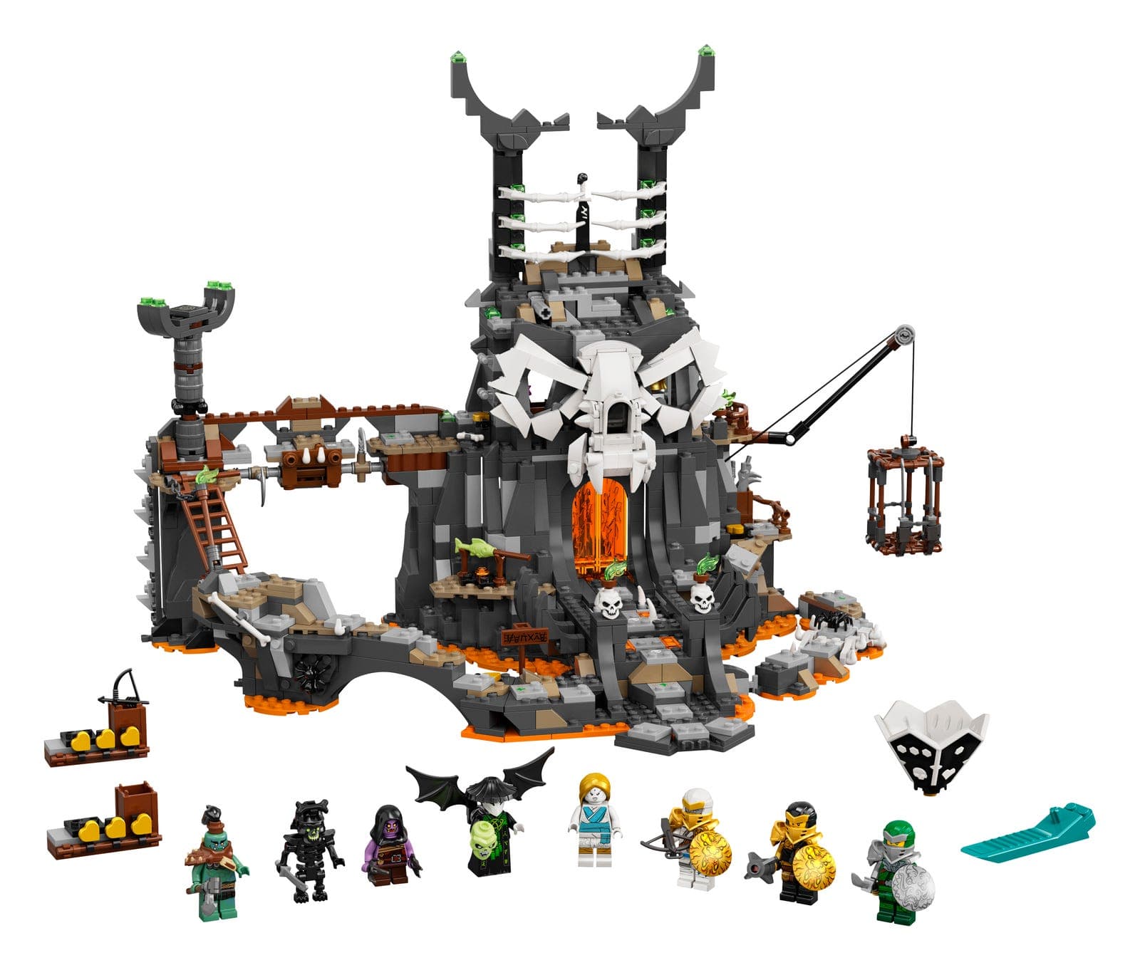 LEGO sættet Skull Sorcerer's Dungeons