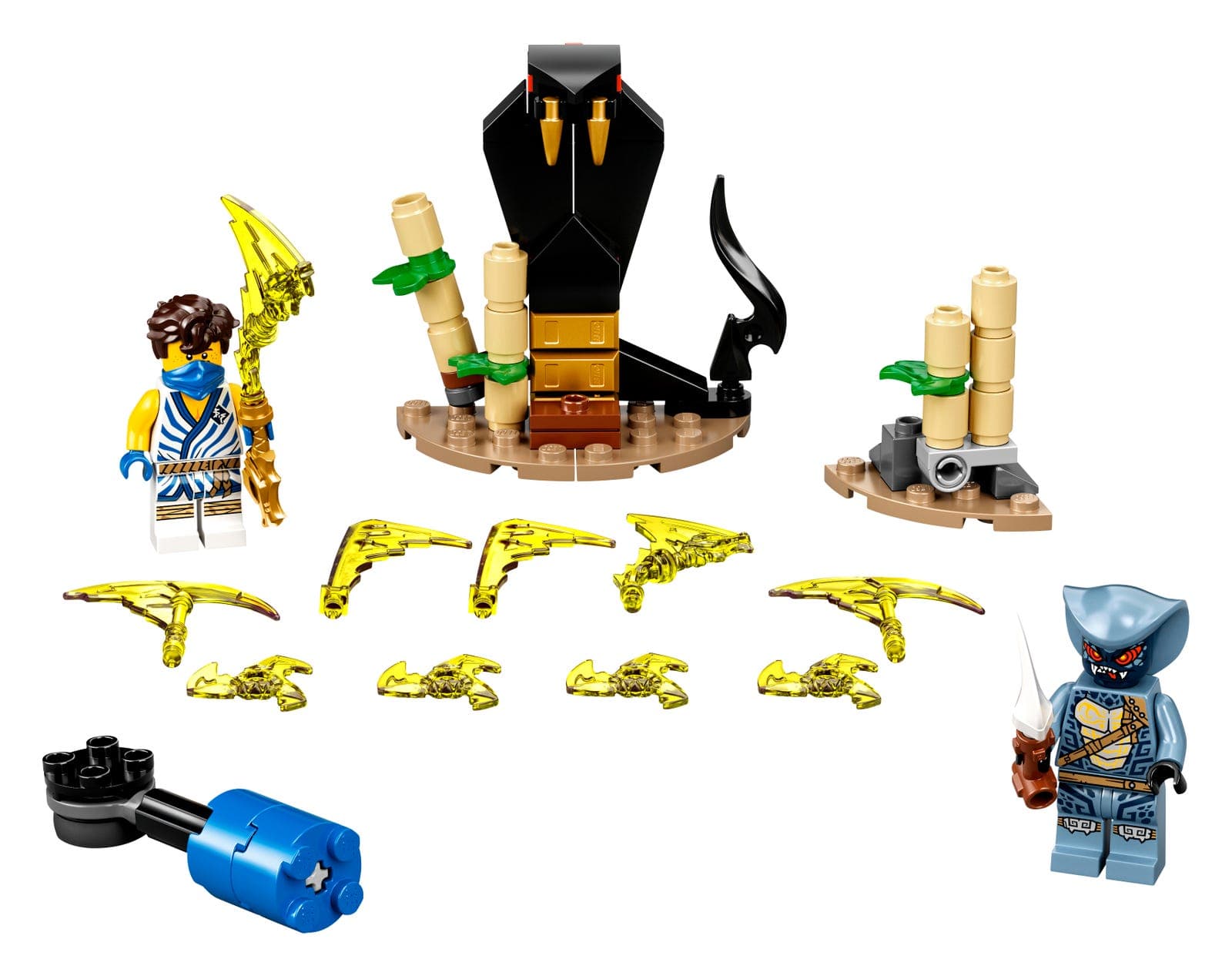 LEGO sættet Epic Battle Set - Jay vs. Serpentine