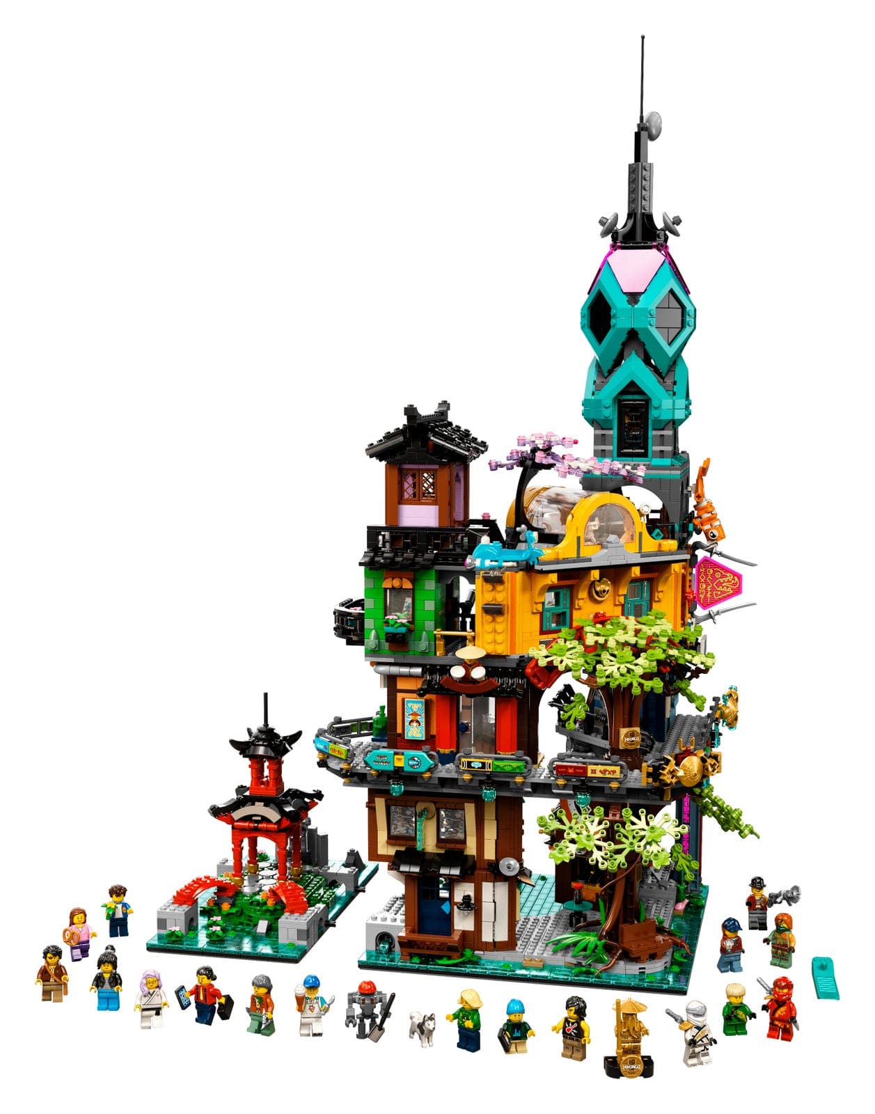 LEGO sættet NINJAGO City Gardens