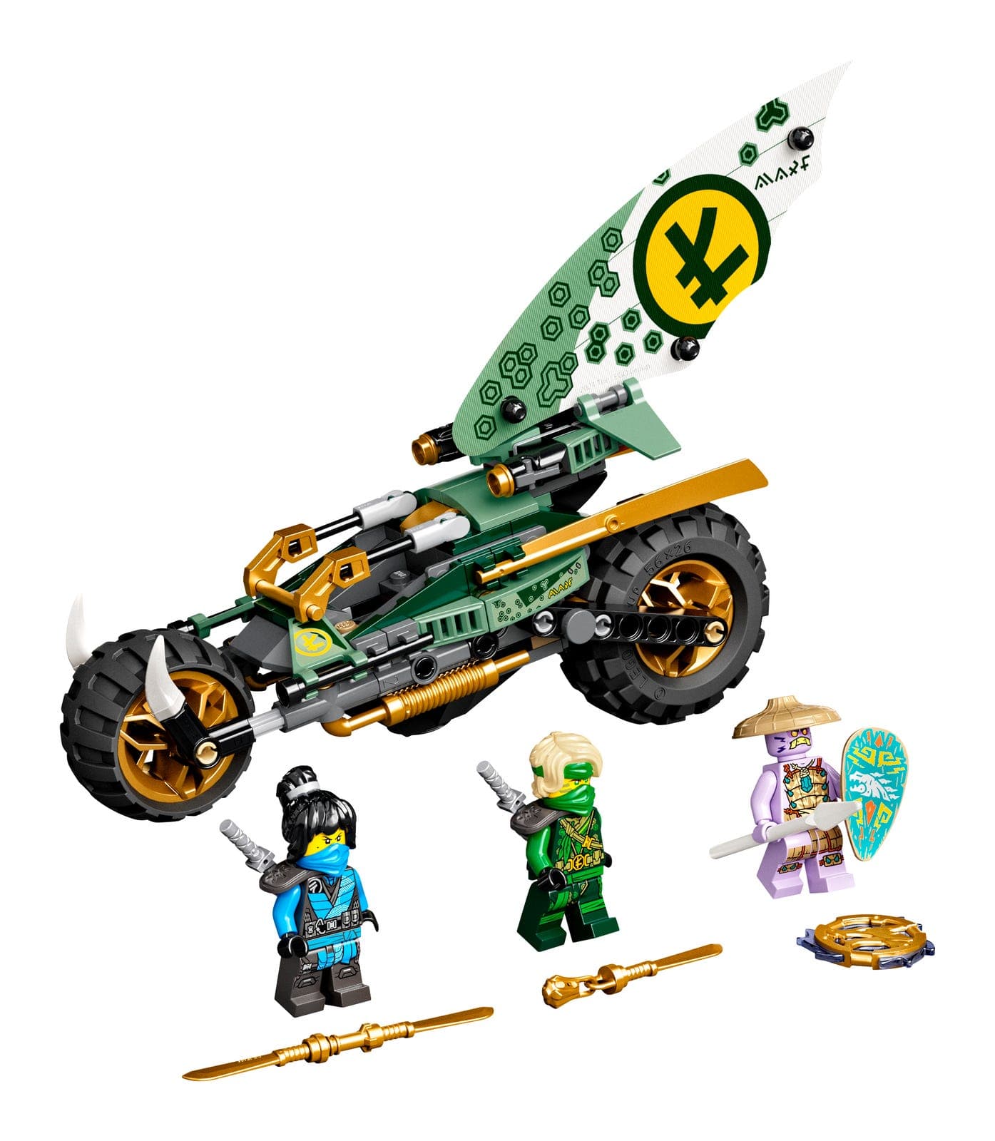 LEGO sættet Lloyd's Jungle Chopper Bike