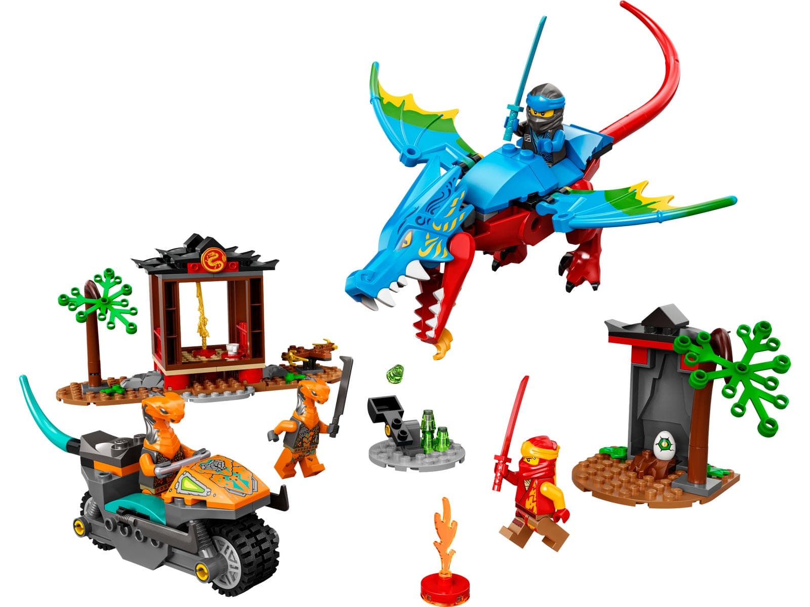 LEGO sættet Ninja Dragon Temple