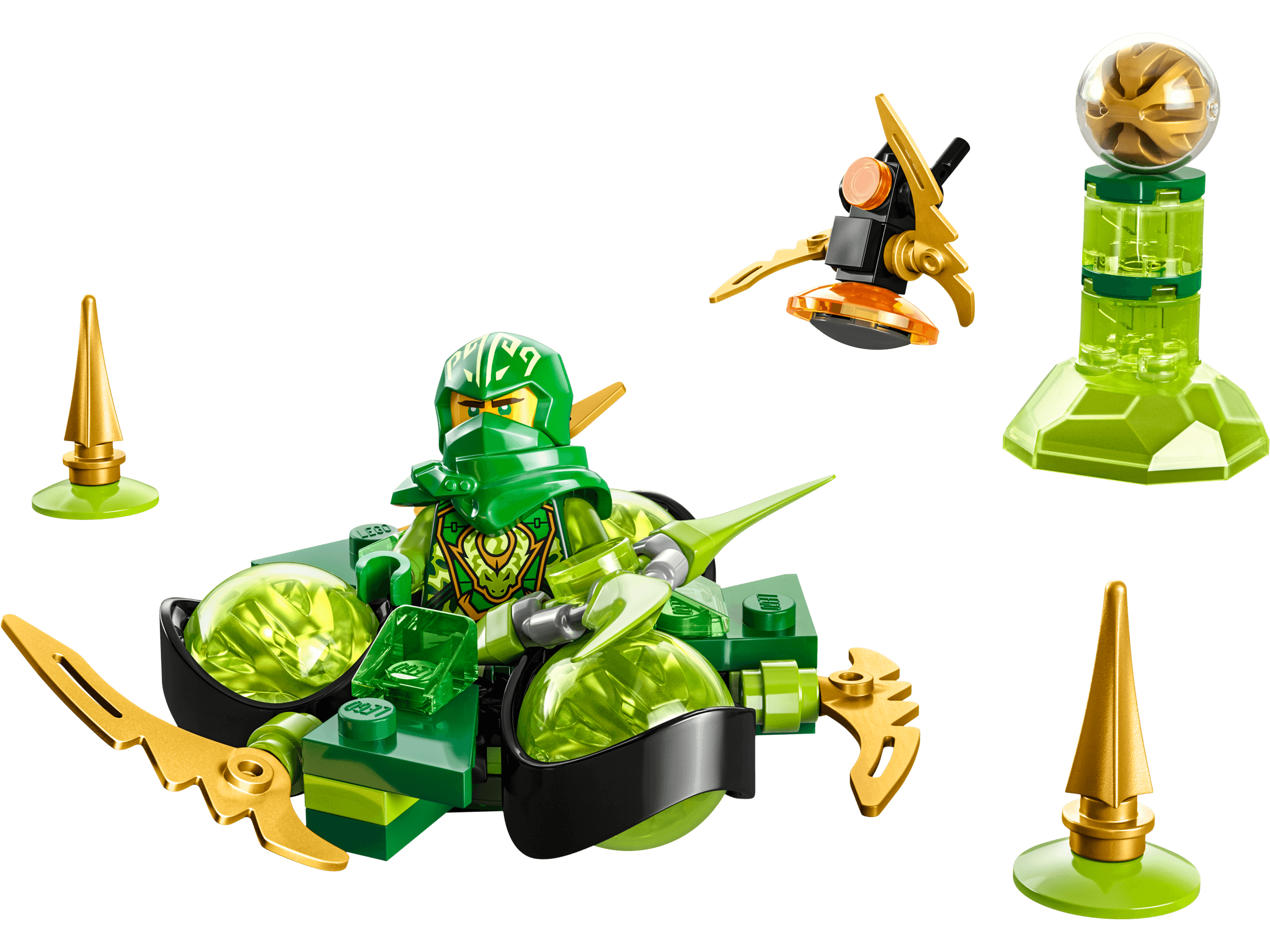 LEGO sættet Lloyd's Dragon Power Spinjitzu Spin