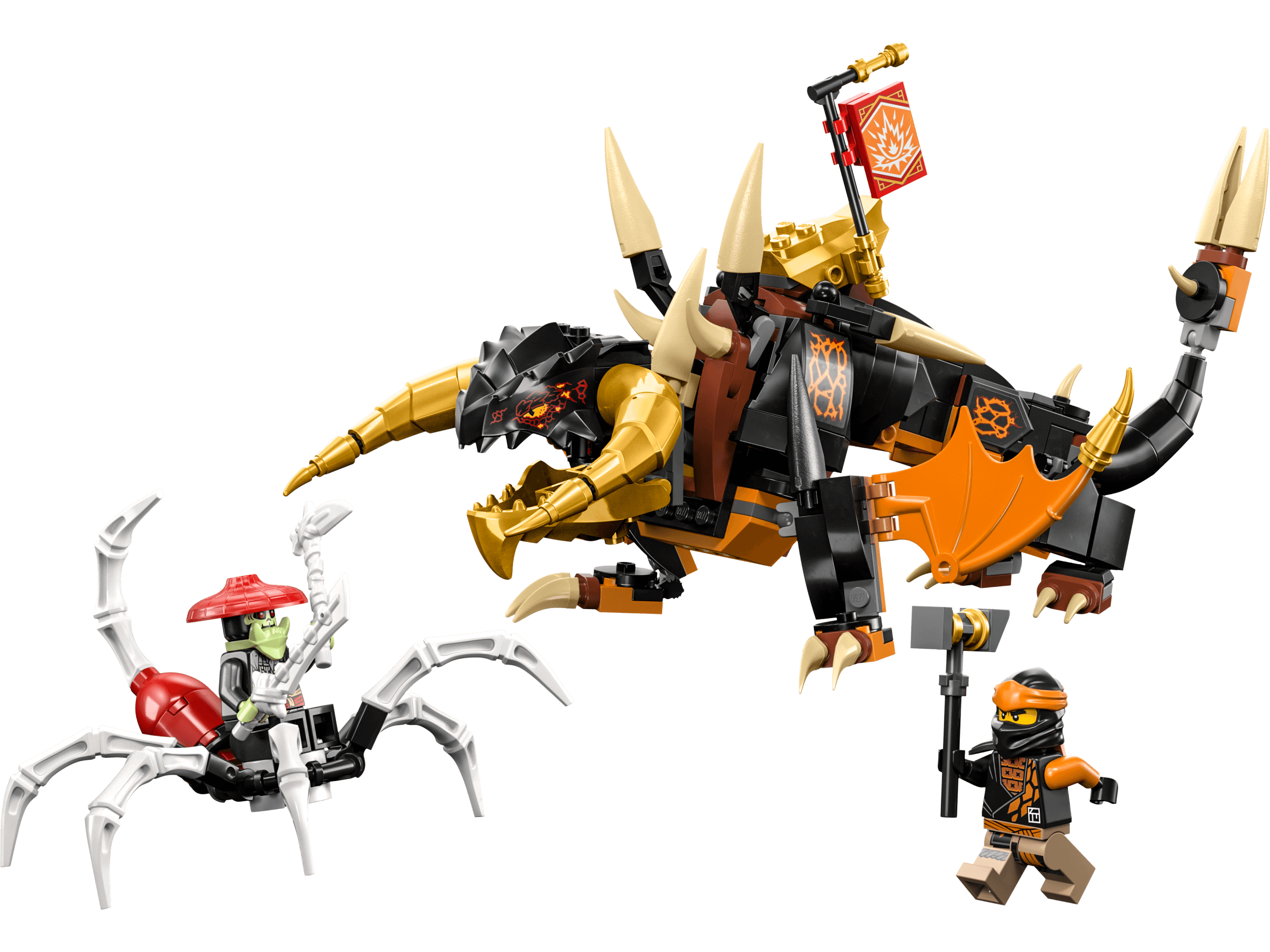 LEGO sættet Cole's Earth Dragon EVO