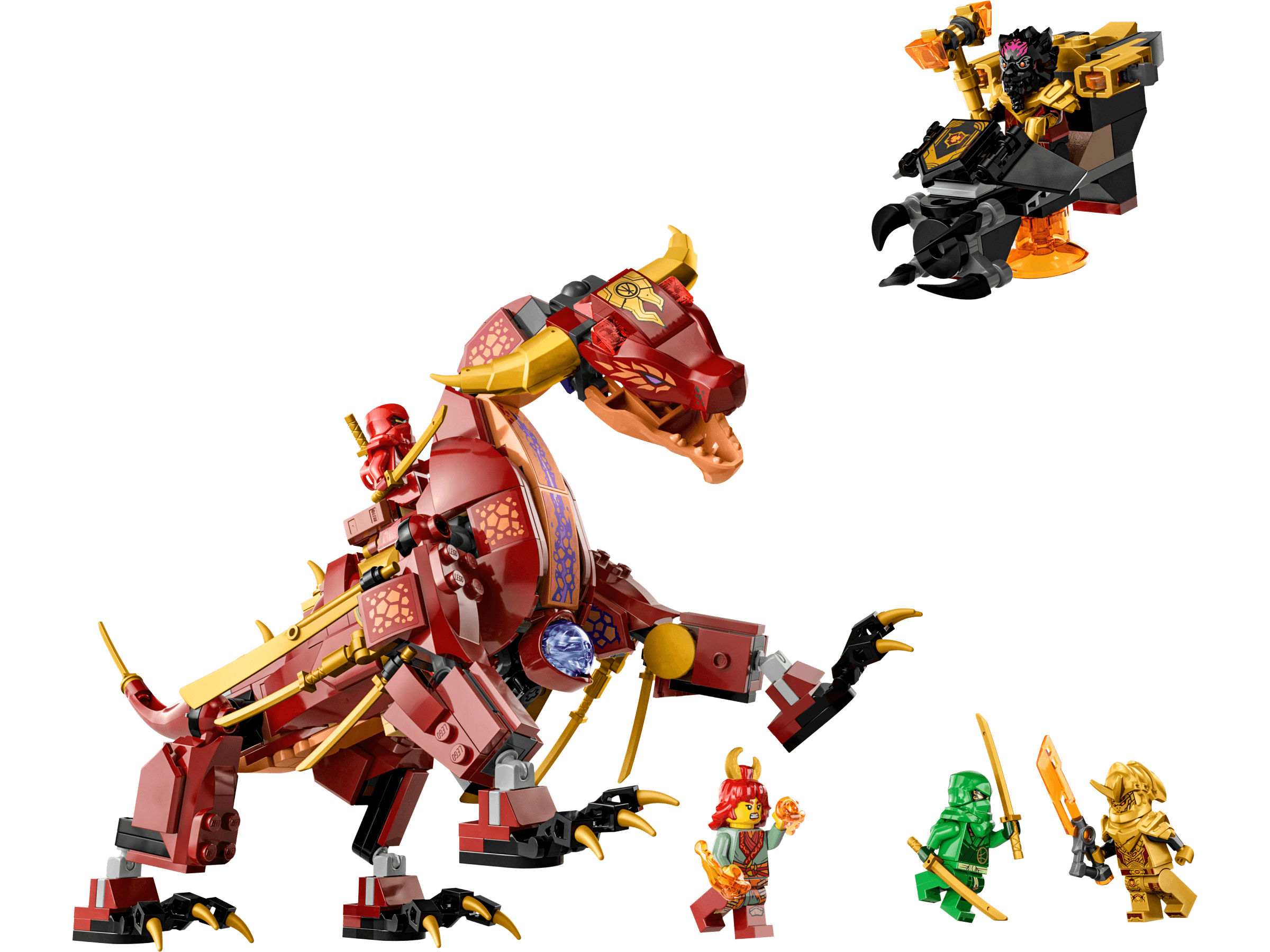 LEGO sættet Heatwave Transforming Lava Dragon