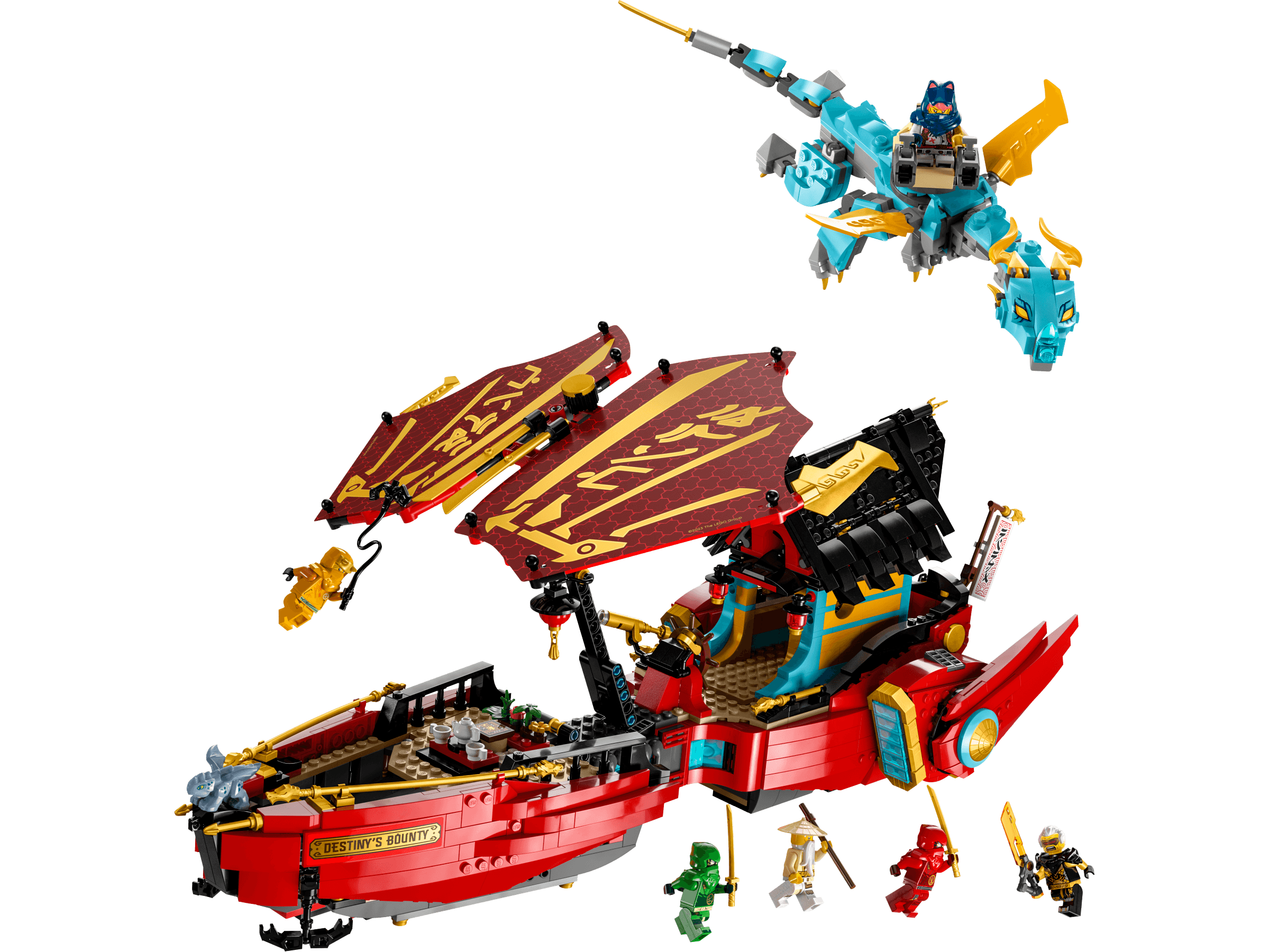 LEGO sættet Destiny’s Bounty - Race Against Time