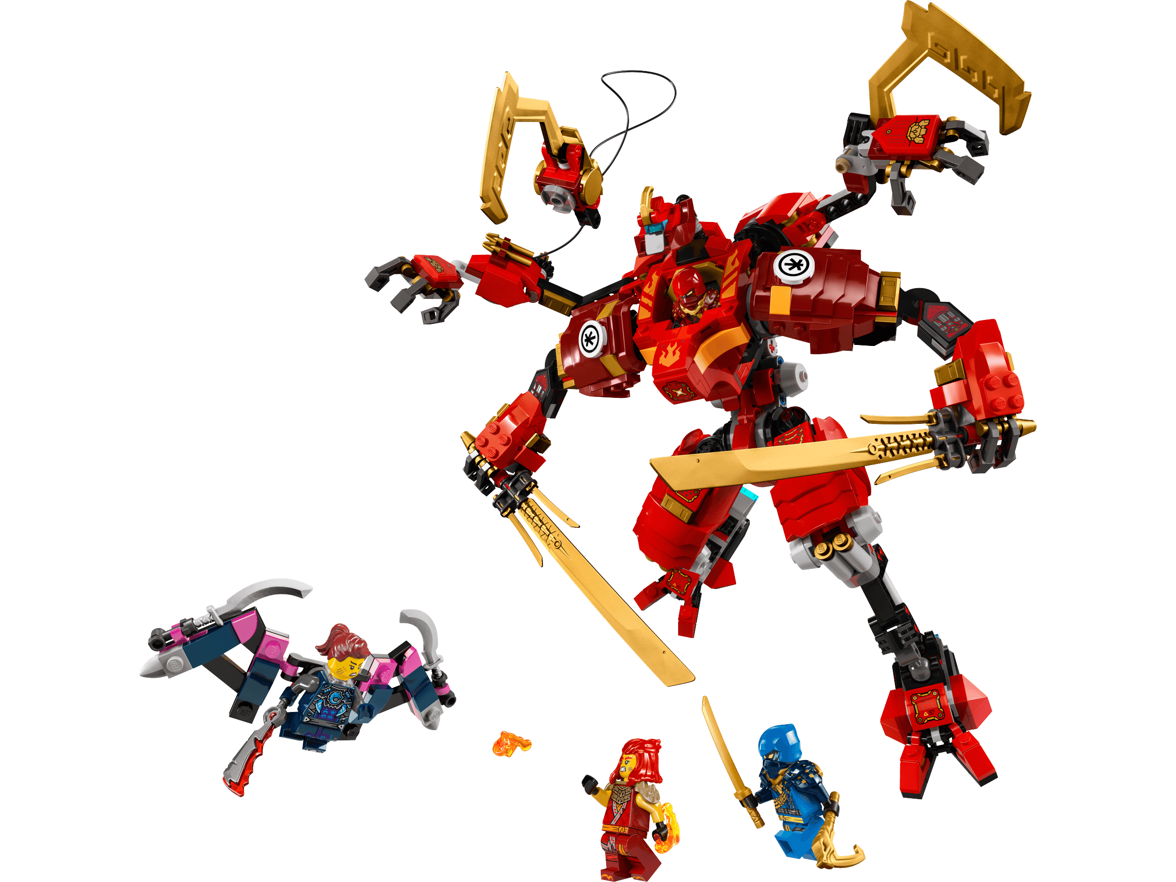 LEGO sættet Kai's Ninja Climber Mech