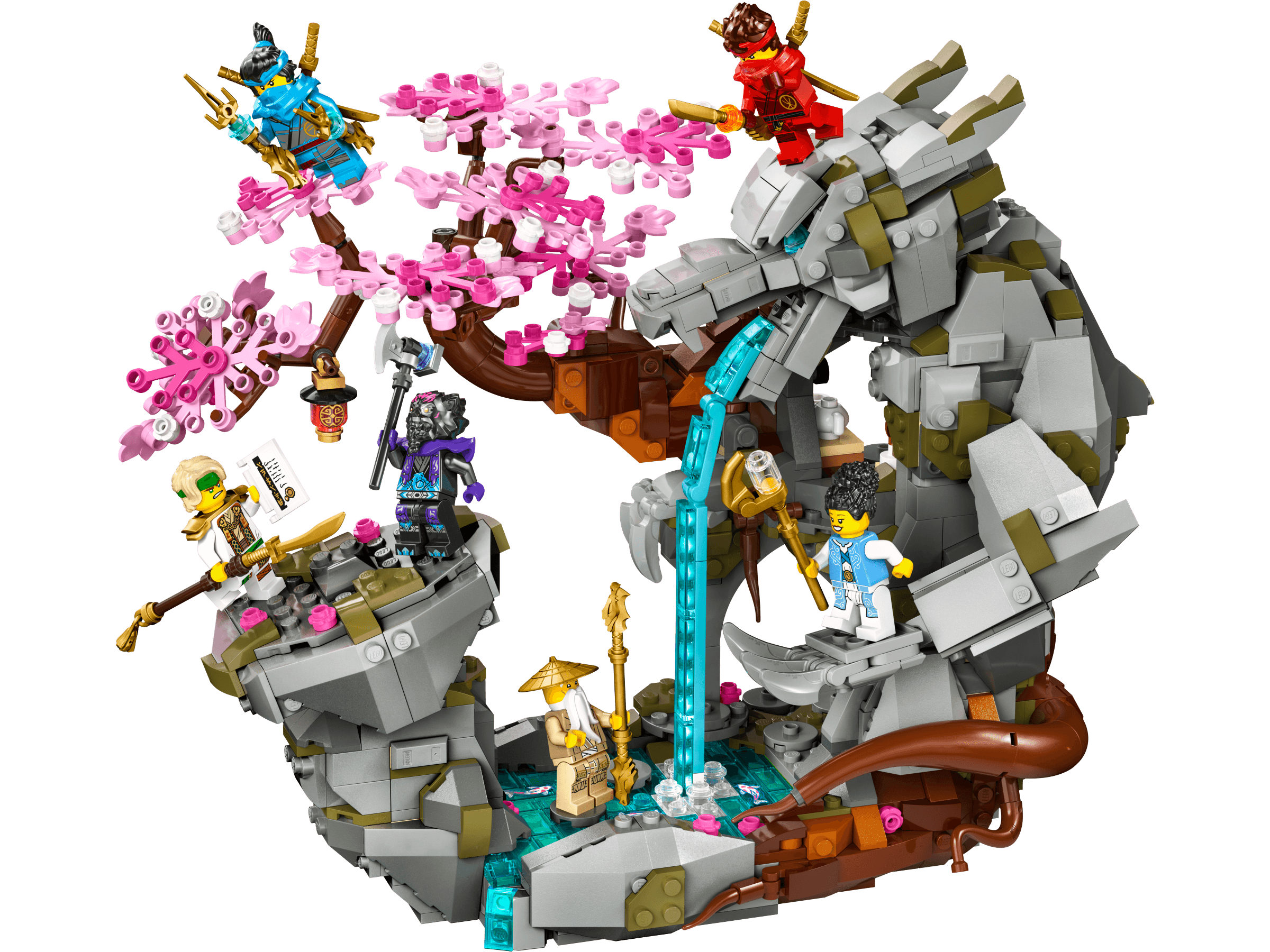 LEGO sættet Dragon Stone Shrine