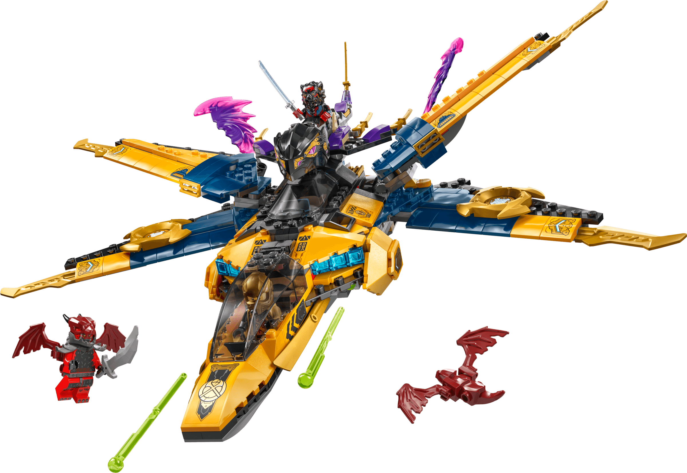 LEGO sættet Ras and Arin's Super Storm Jet