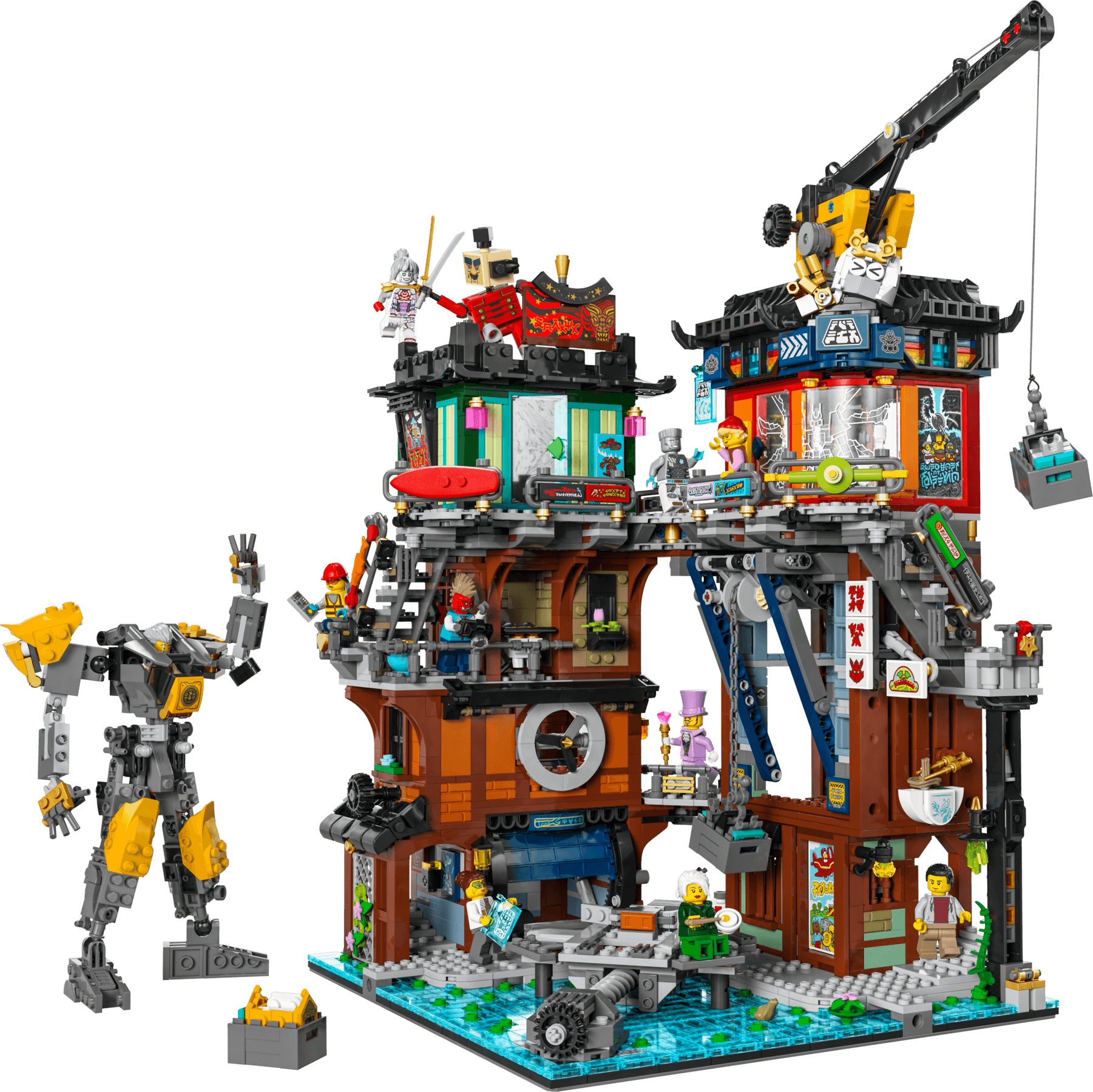 LEGO sættet NINJAGO City Workshops
